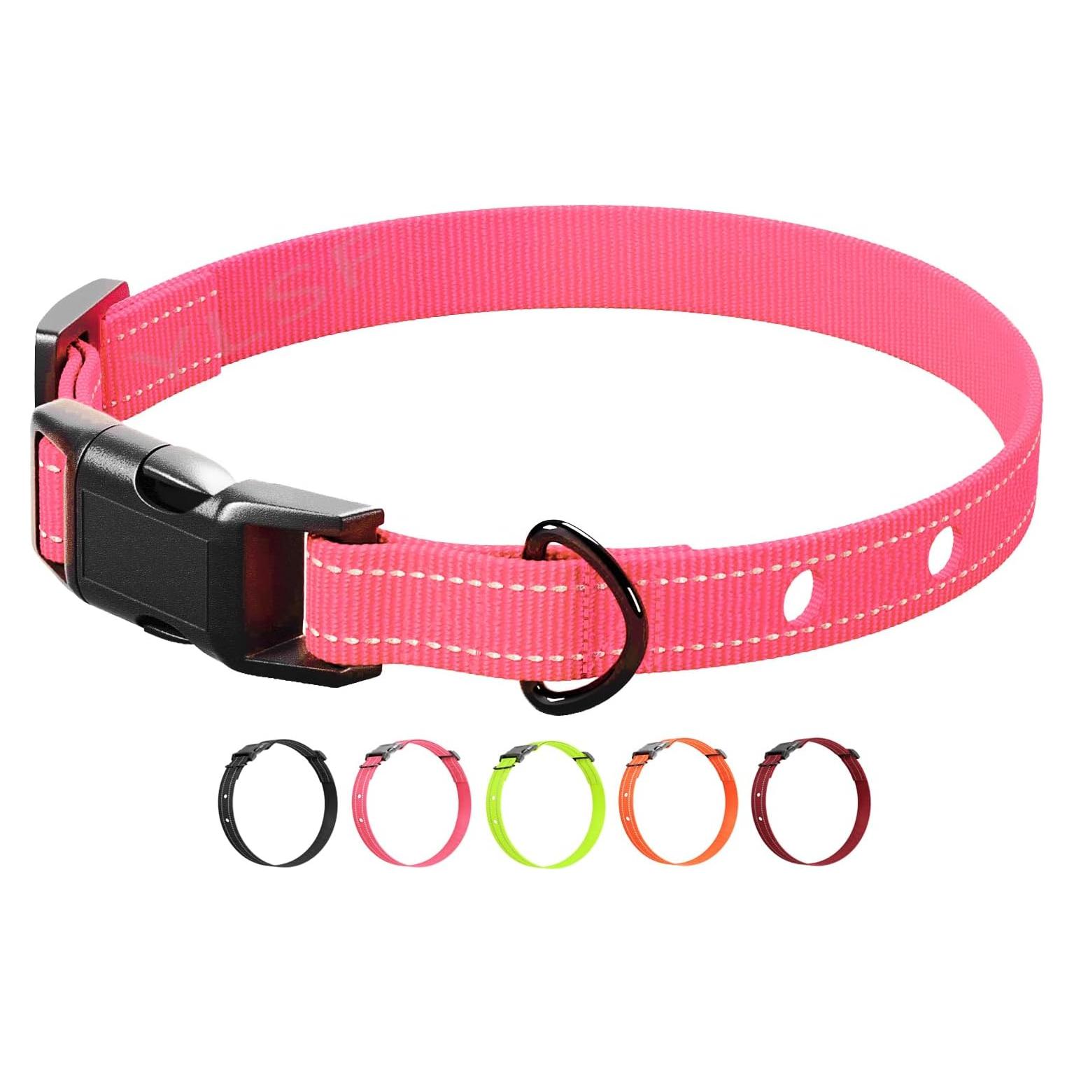 Correa de Nylon para Perros YLSF Rosa 1 Paquete 1.90 cm