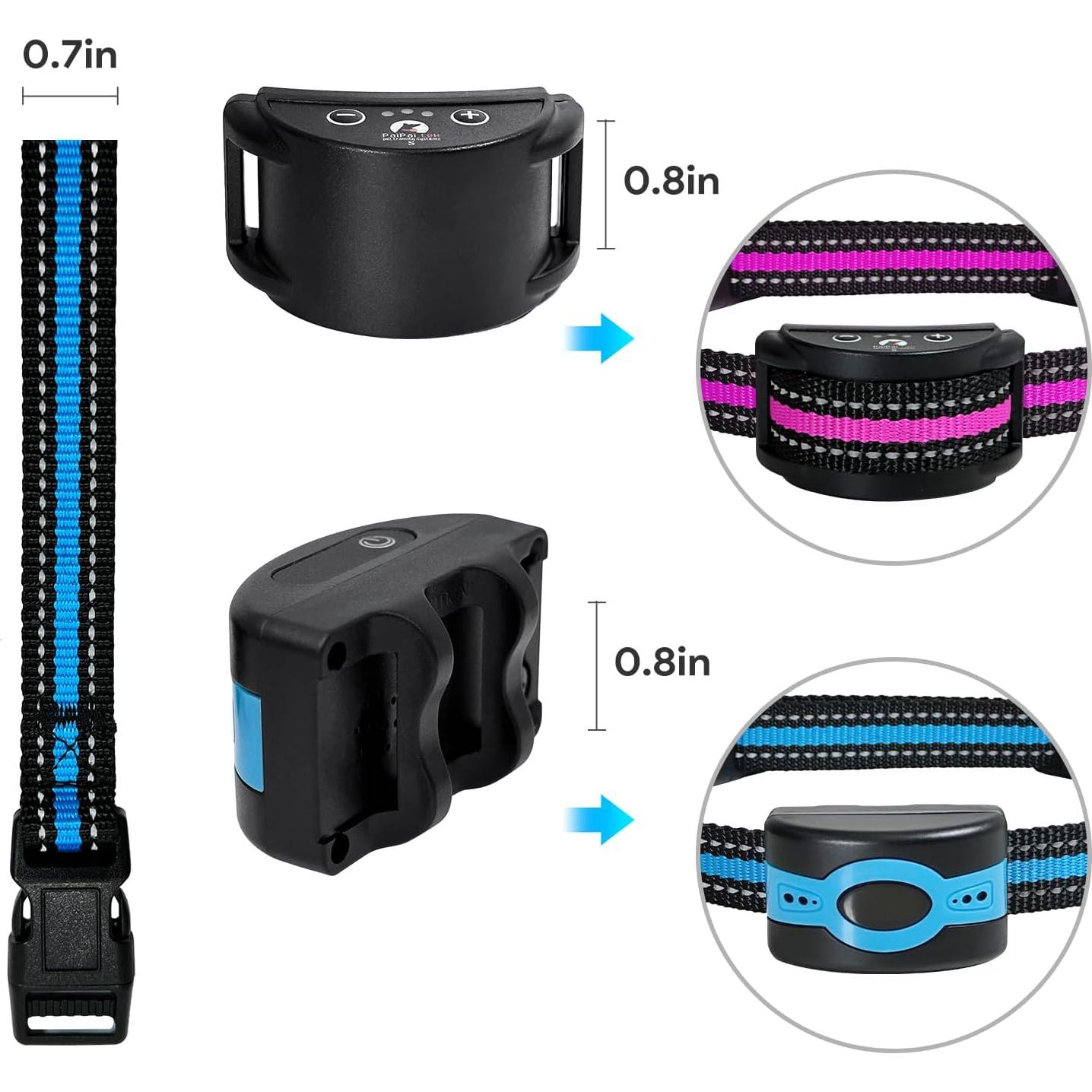 Collar de Reemplazo Ajustable Thowapou para Perros 2 Piezas