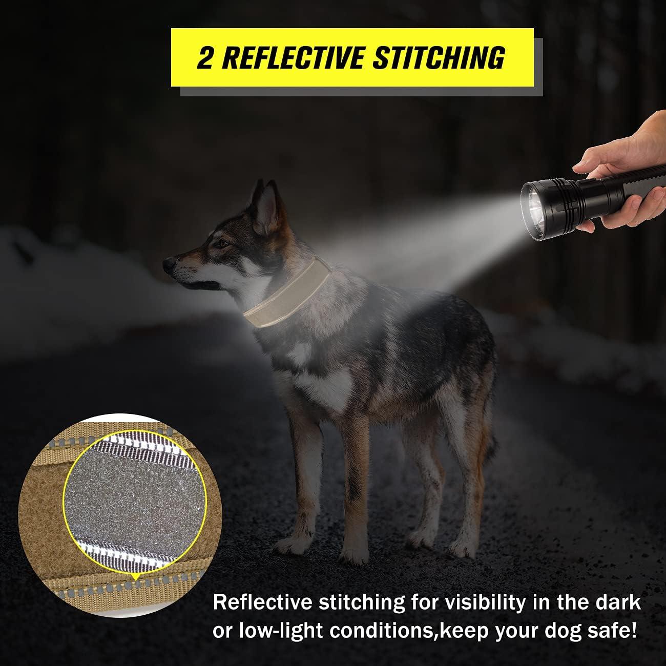 Collar Táctico para Perros Periflowin Extra Grande Camo