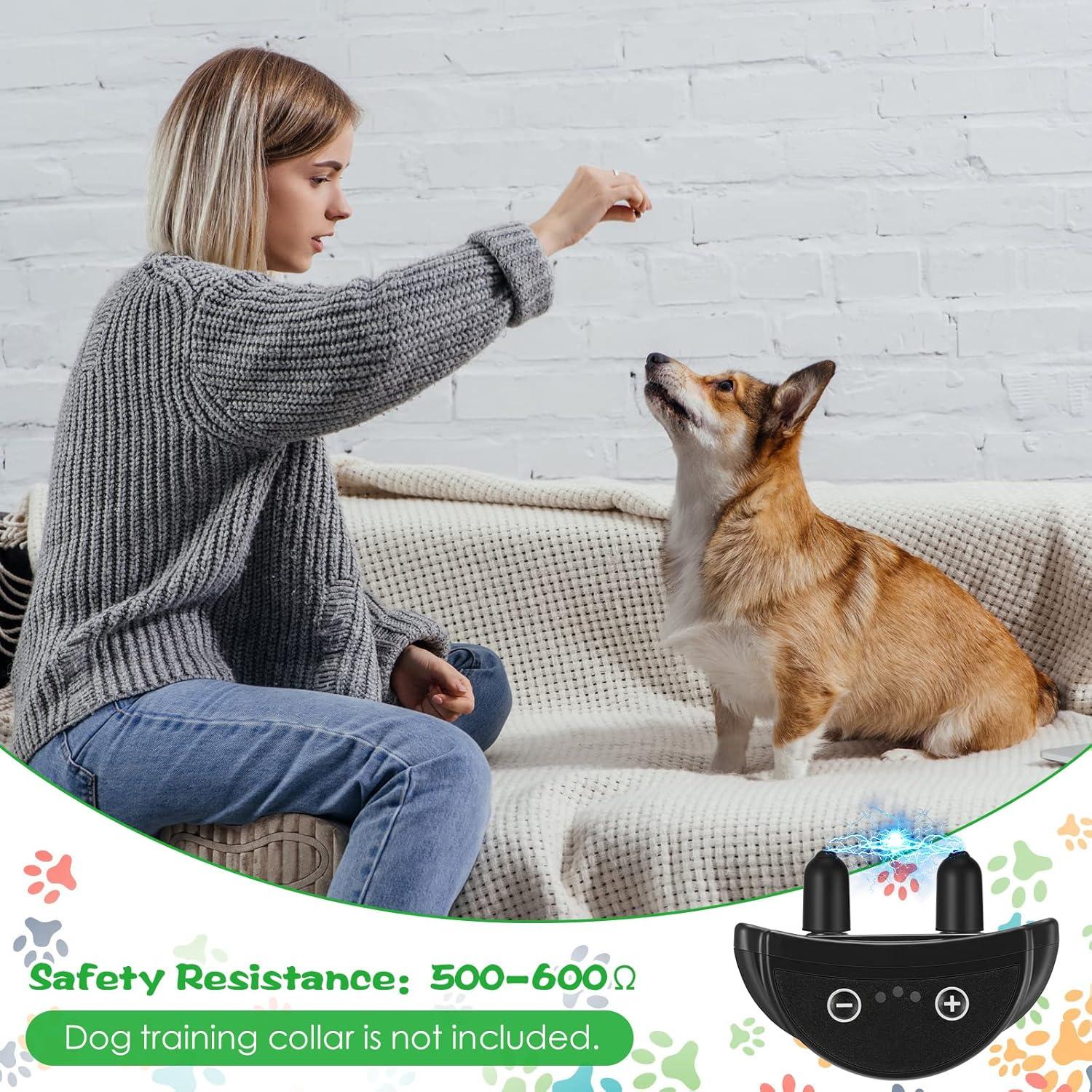 Zhengmy 36 Piezas Puntas de Goma para Collar de Perro