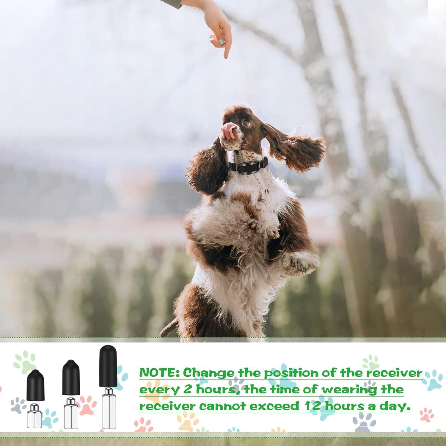 Zhengmy 36 Piezas Puntas de Goma para Collar de Perro