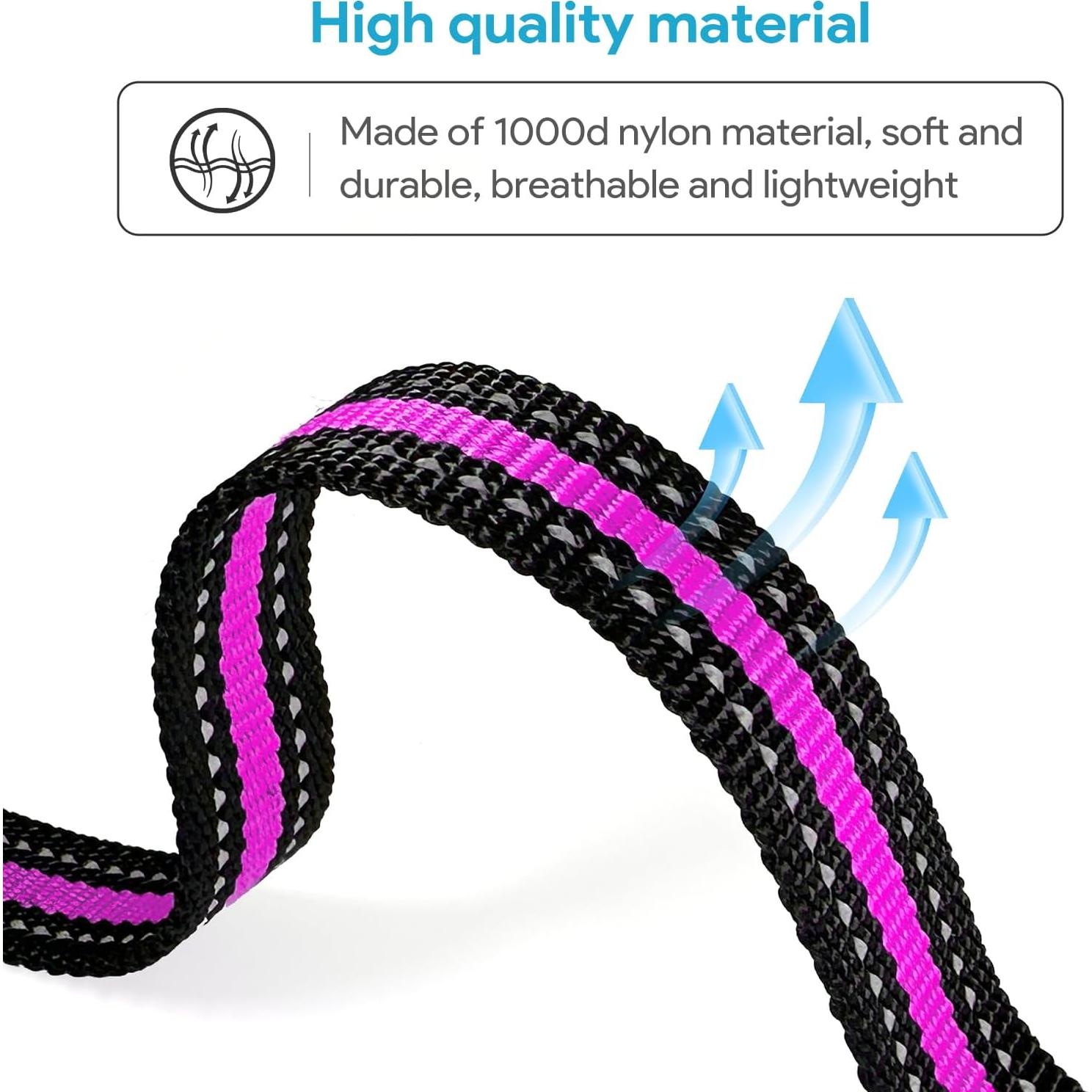 Correa Reflectante de Nylon Thowapou Ajustable para Perros