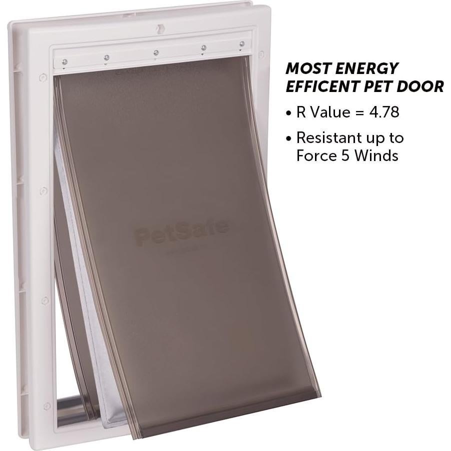 Puerta para Perros Grande PetSafe Clima Extremo 45,36 kg
