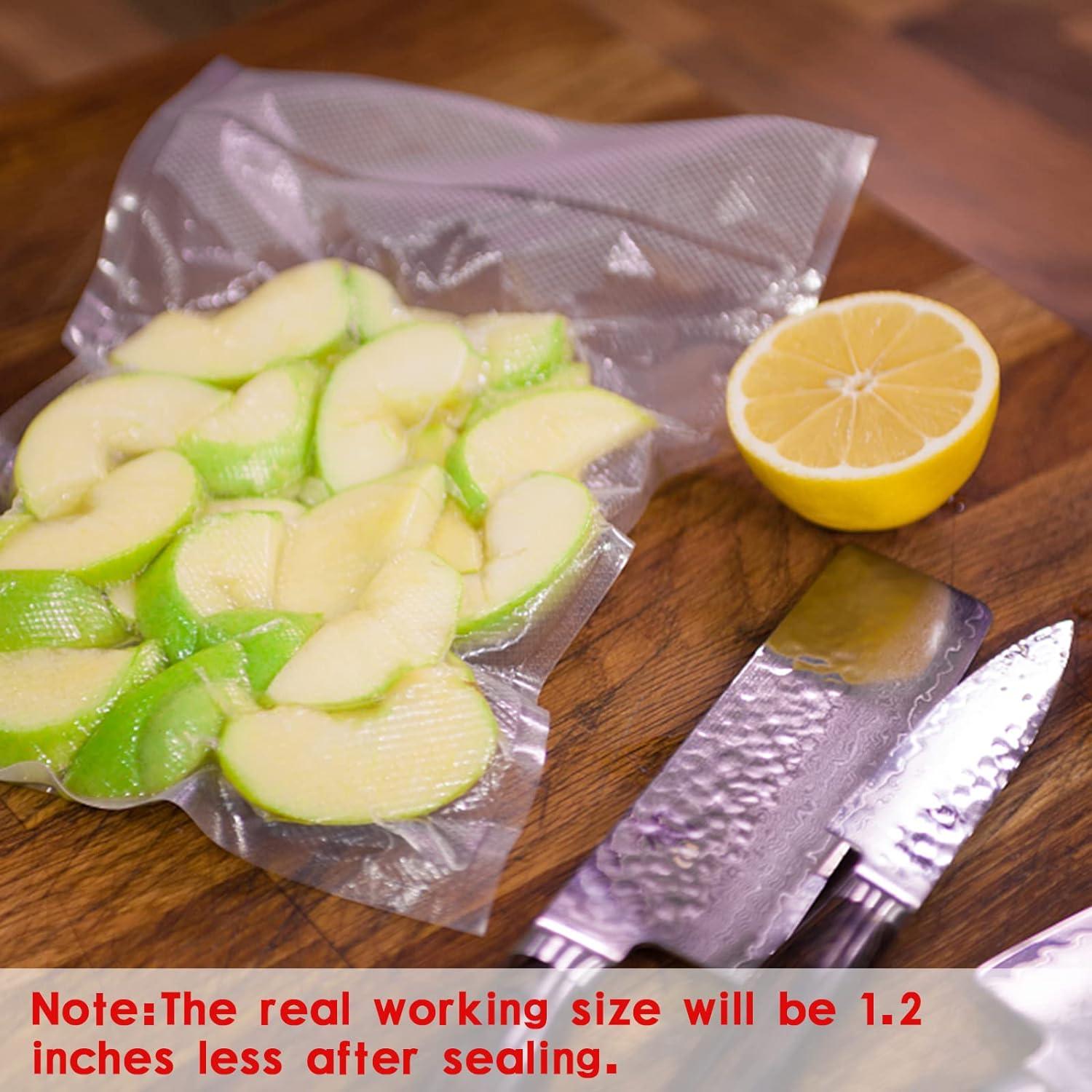 Bolsas de Sellado al Vacío HUISPARK 6x8 cm 100 Pcs Reutilizables