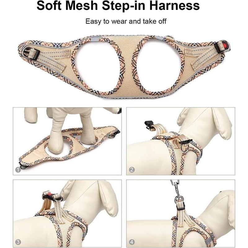 Arnés y Correa PetSafe Easy Walk Beige XS - Sin Tirones