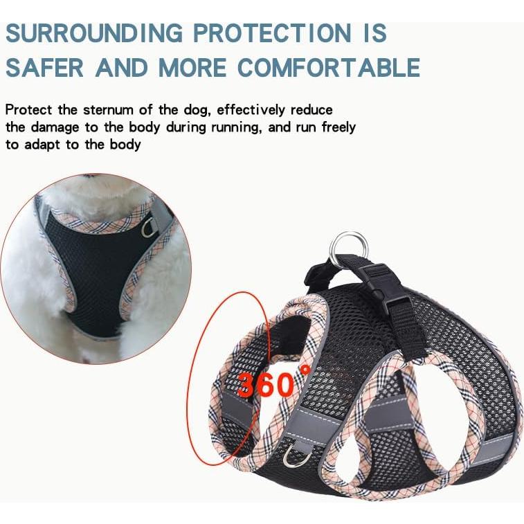 Arnés y Correa PetSafe Easy Walk Beige XS - Sin Tirones