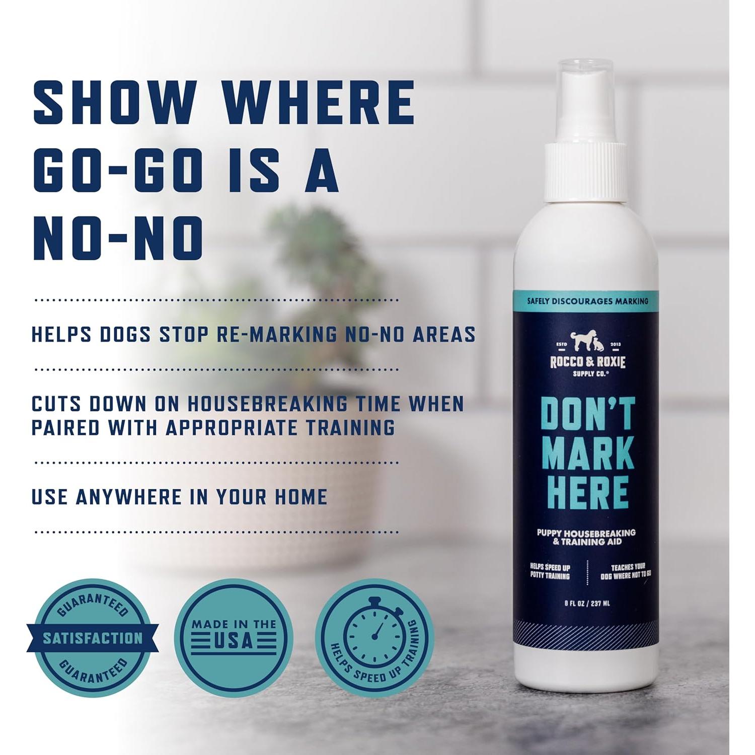 Rocco & Roxie Spray Antipeo 240ml para Entrenamiento de Perros