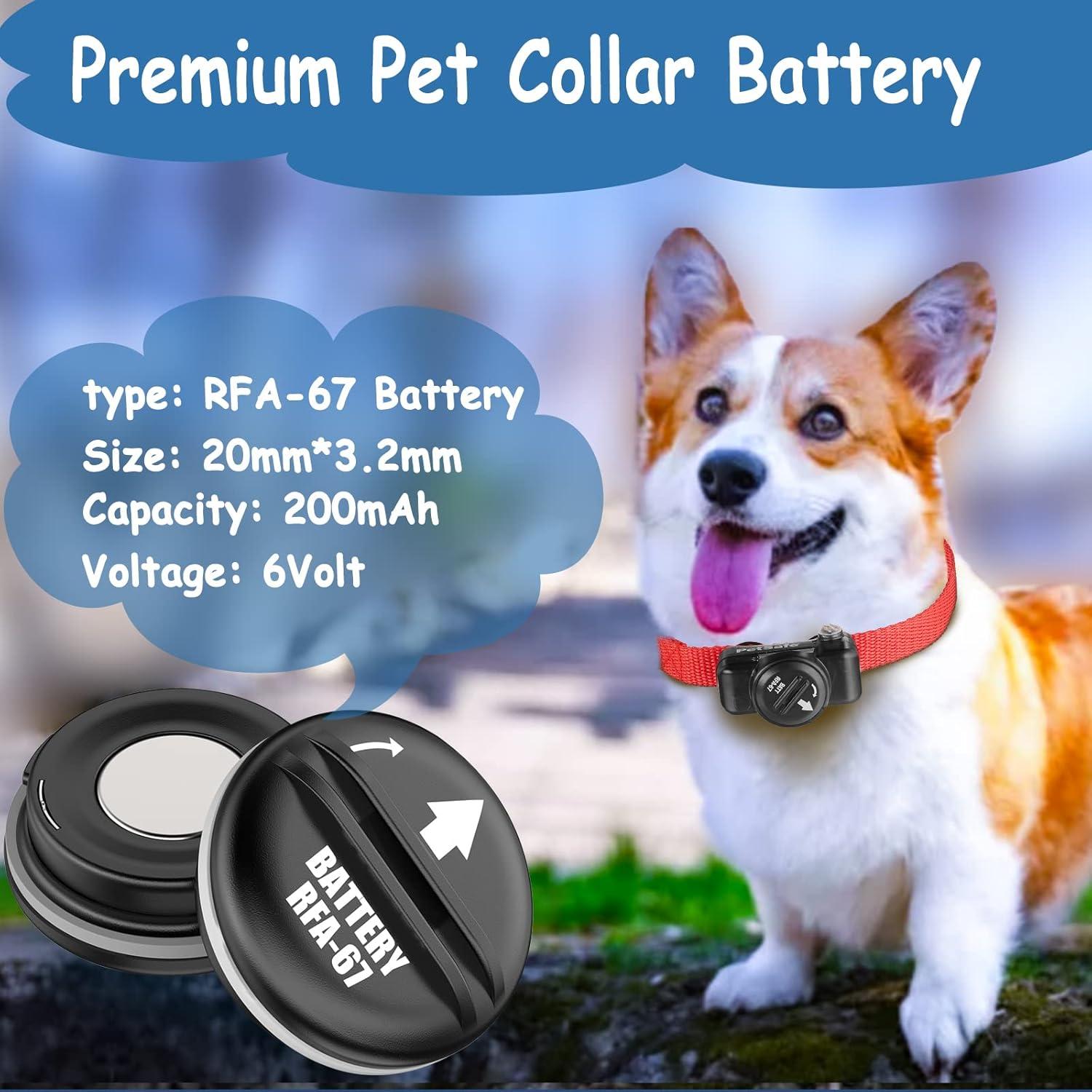 Paquete de 10 Baterías RFA-67 6V KGC para Collares PetSafe