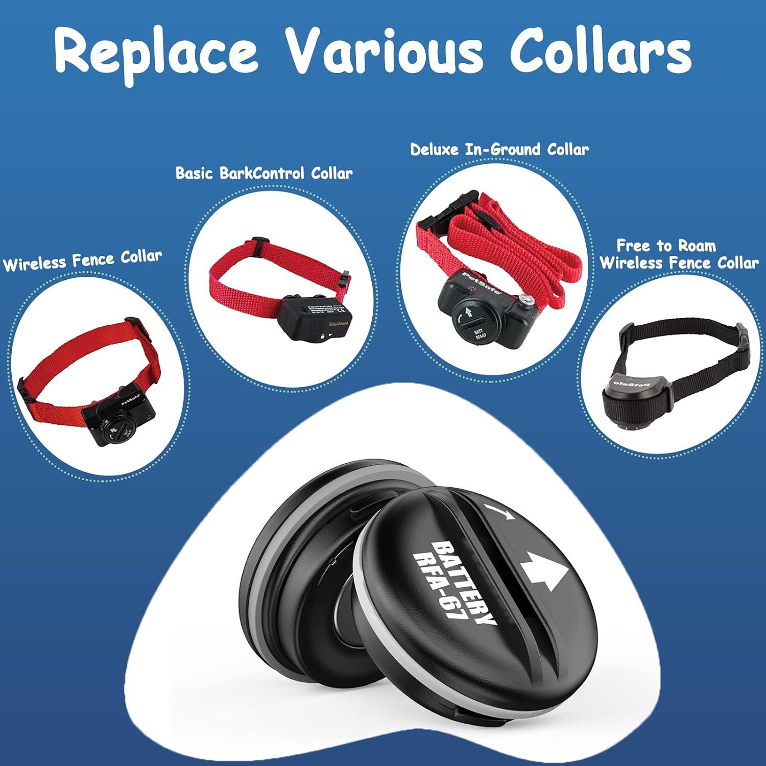 Paquete de 10 Baterías RFA-67 6V KGC para Collares PetSafe