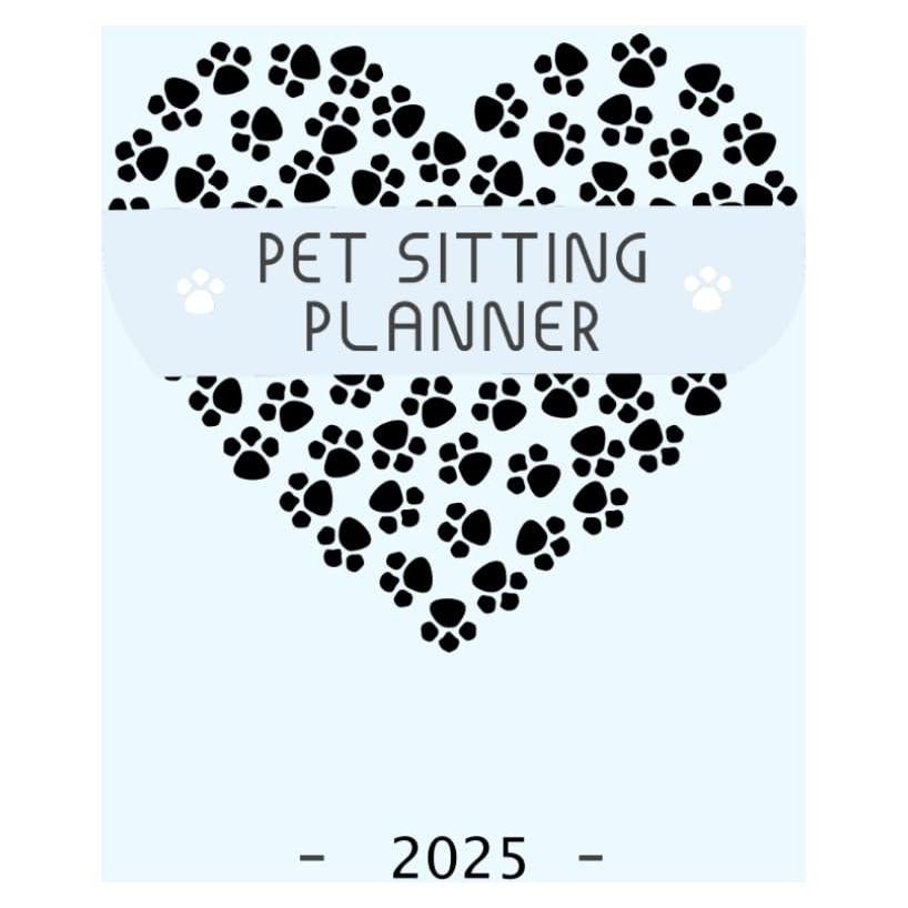 Planificador de Cuidado de Mascotas - Organizador 120 Páginas