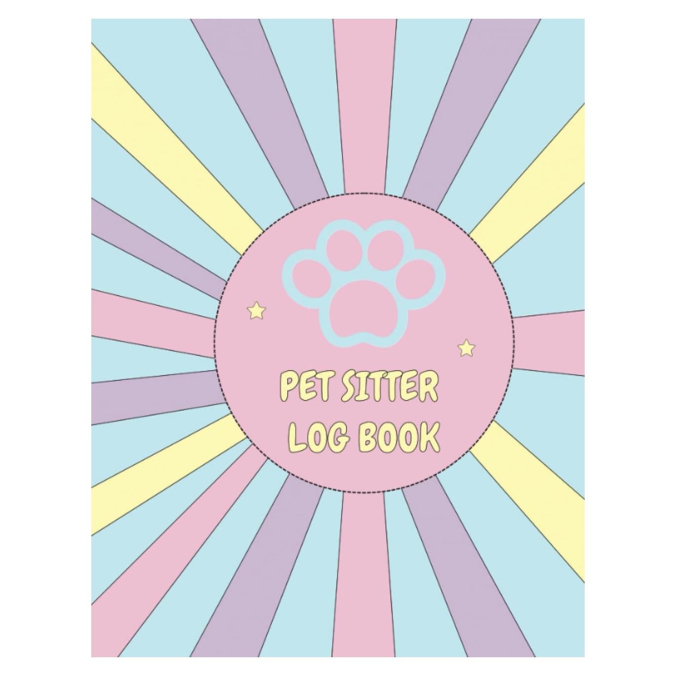 Libro de Registro de Cuidados de Mascotas - 121 Páginas