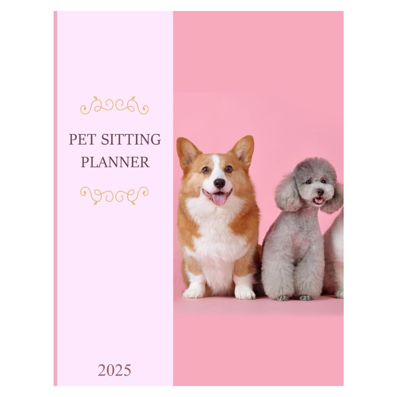 Planificador de Cuidado de Mascotas 52 Semanas Tapa Blanda