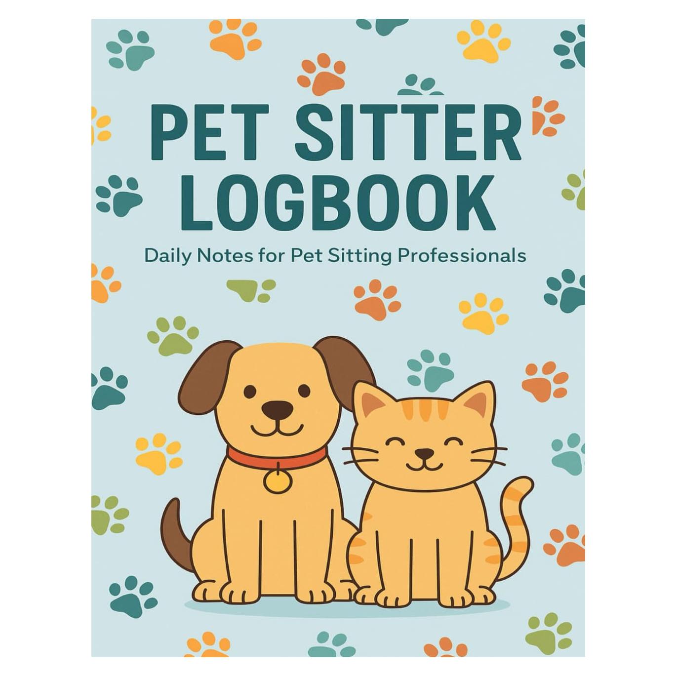 Registro de Cuidados de Mascotas Tapa Blanda 120 Páginas