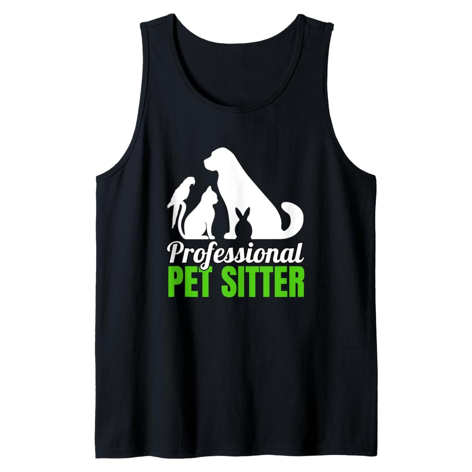 Camiseta Divertida para Cuidadores de Perros - Negra - Pequeña