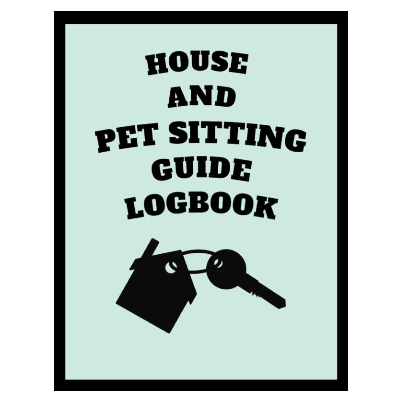 Guía de Registro de Cuidado de Casa y Mascotas 123 Páginas