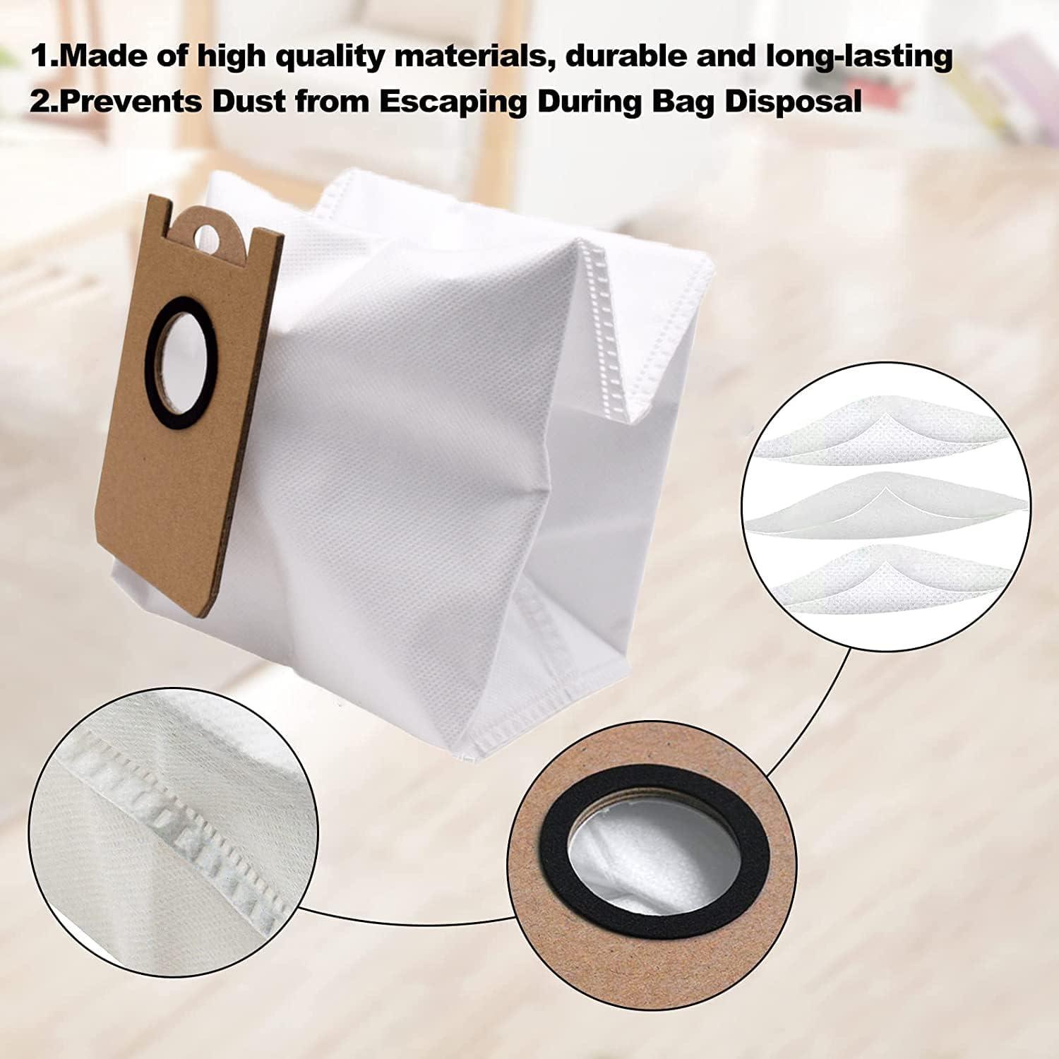 Paquete de 6 Bolsas de Polvo para iHome AutoVac Nova