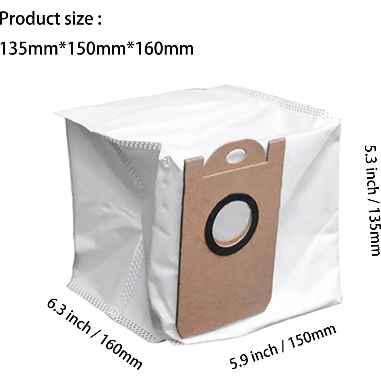 Paquete de 6 Bolsas de Polvo para iHome AutoVac Nova