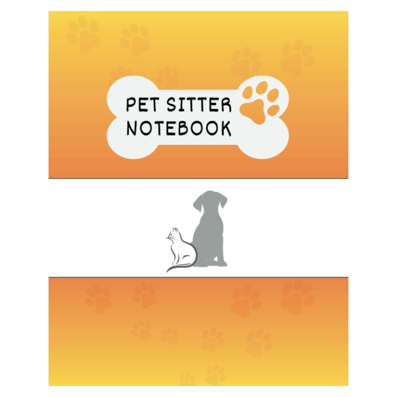 Cuaderno de Cuidado de Mascotas 120 Páginas Tapa Blanda