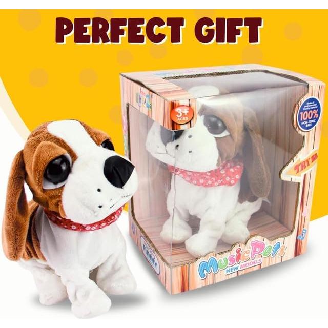 Perro Interactivo de Peluche Liberty Imports 22.86 cm