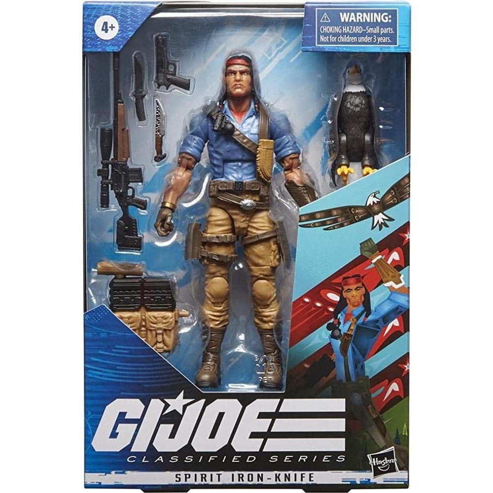 Figura de Acción G.I. Joe Clasificado Espiritu Cuchillo de Hierro 15.24 cm