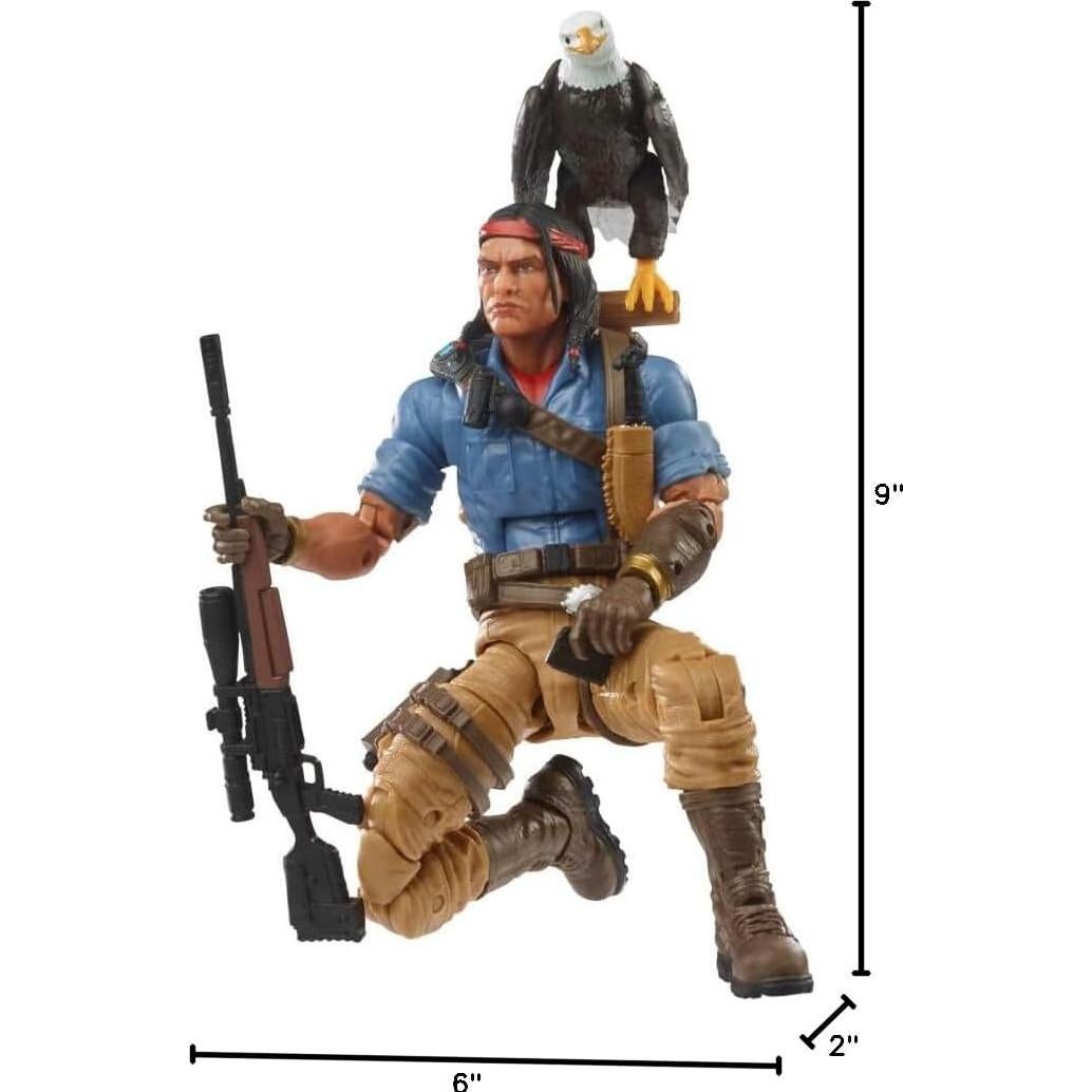 Figura de Acción G.I. Joe Clasificado Espiritu Cuchillo de Hierro 15.24 cm