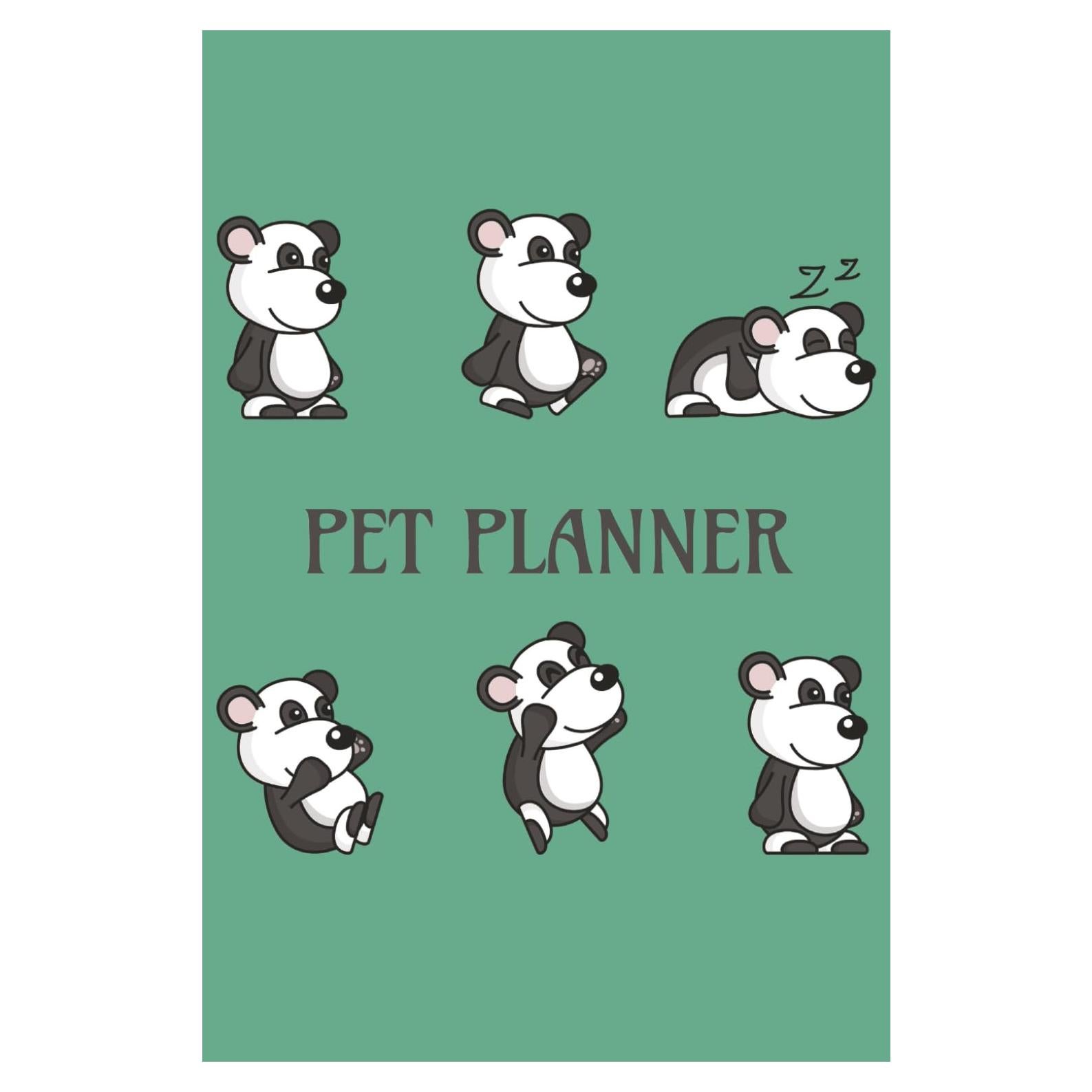 Planificador de Cuidado de Mascotas Life Books 365 Páginas