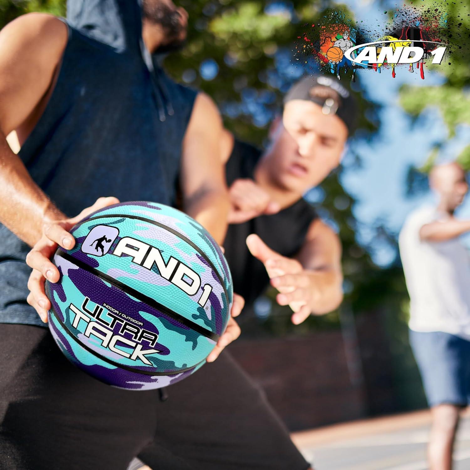 Balón de Baloncesto AND1 Ultra Grip Tamaño 7 con Bomba