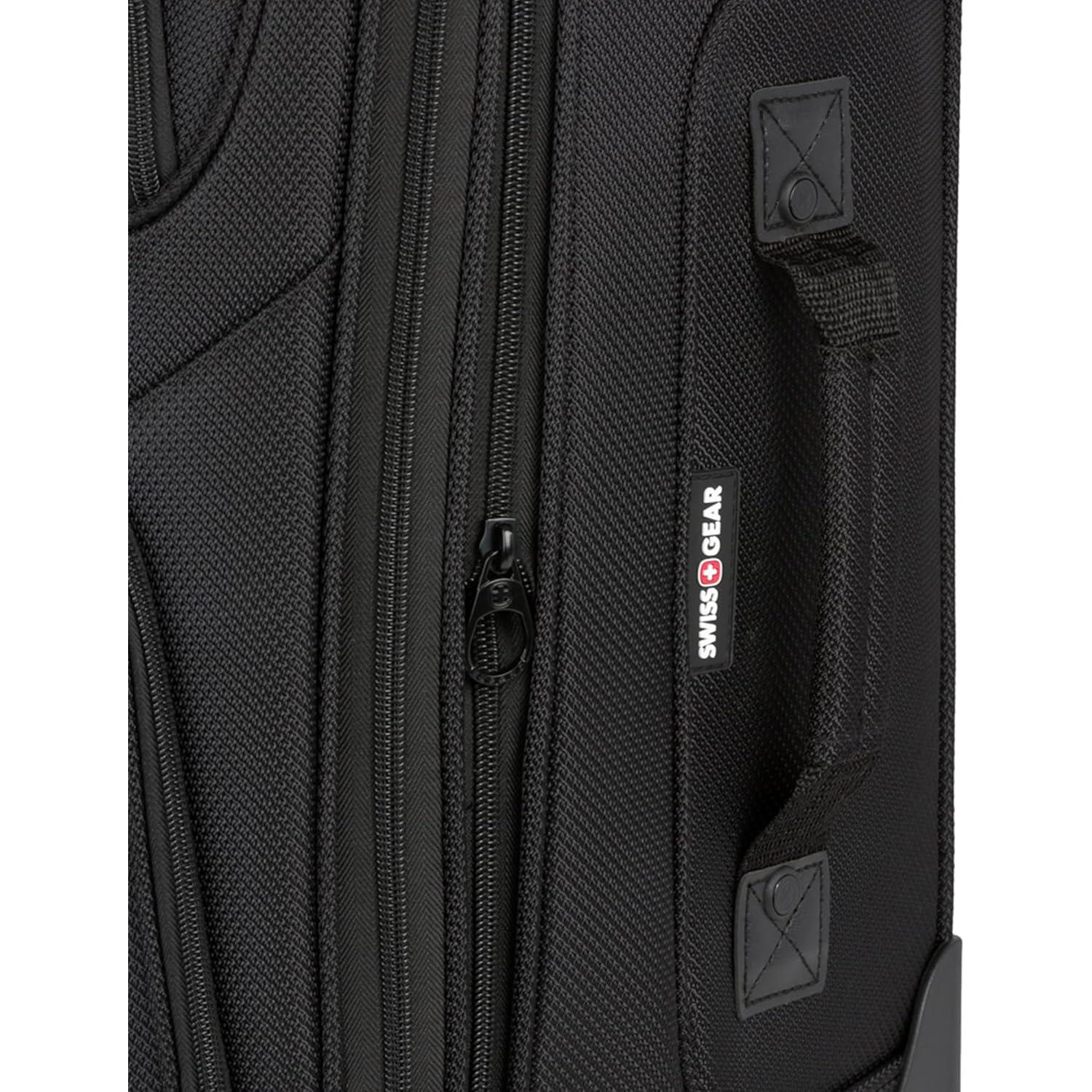 Maleta SwissGear Sion Expandible Cabina 55L Negra