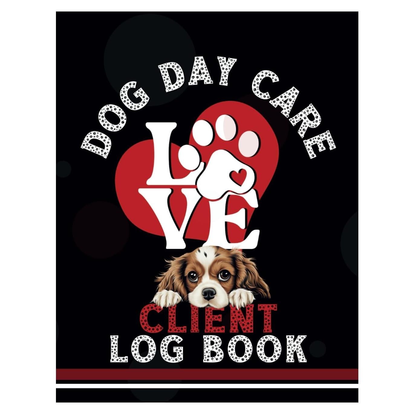 Libro de Registro de Clientes Guardería Canina 50 Clientes