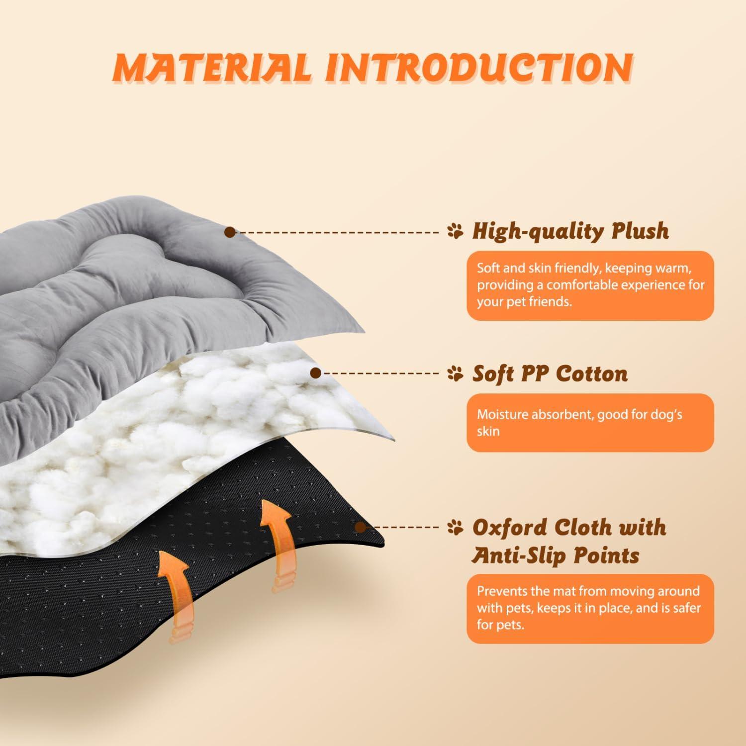 Cama Caliente para Perros Nobleza 101,6x66,0 cm Antideslizante