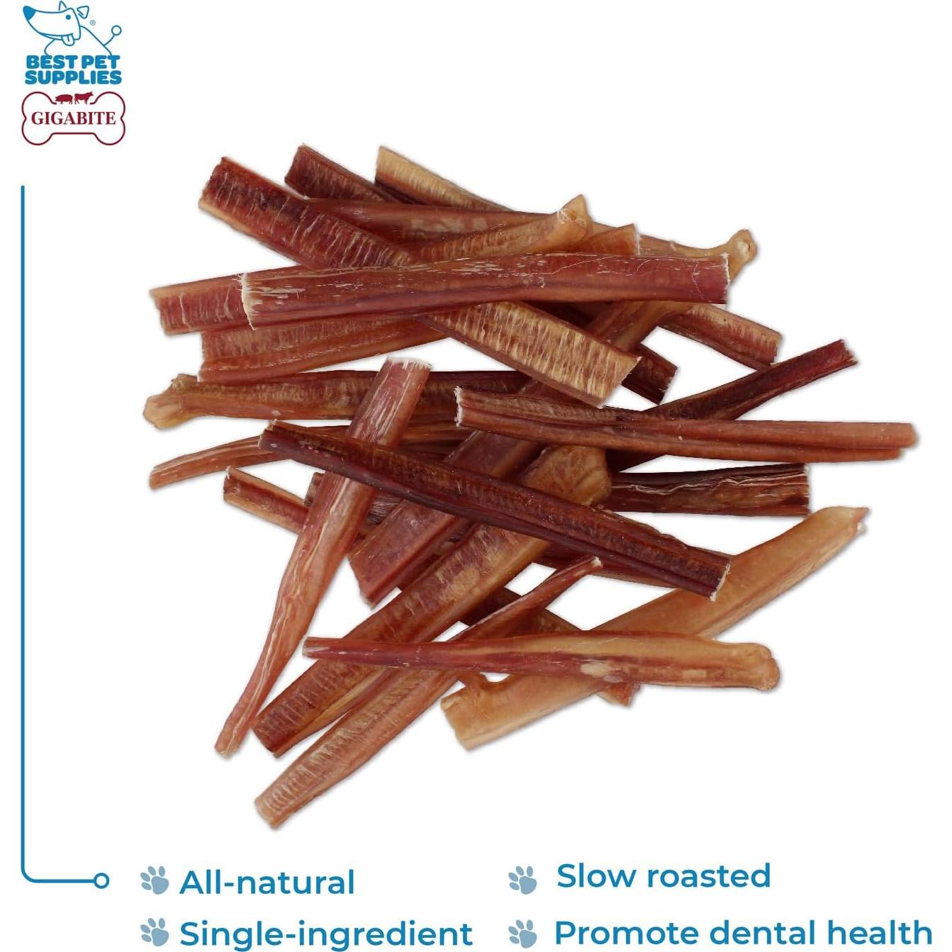 Palitos Bully Naturales GigaBite 15 cm Paquete de 20