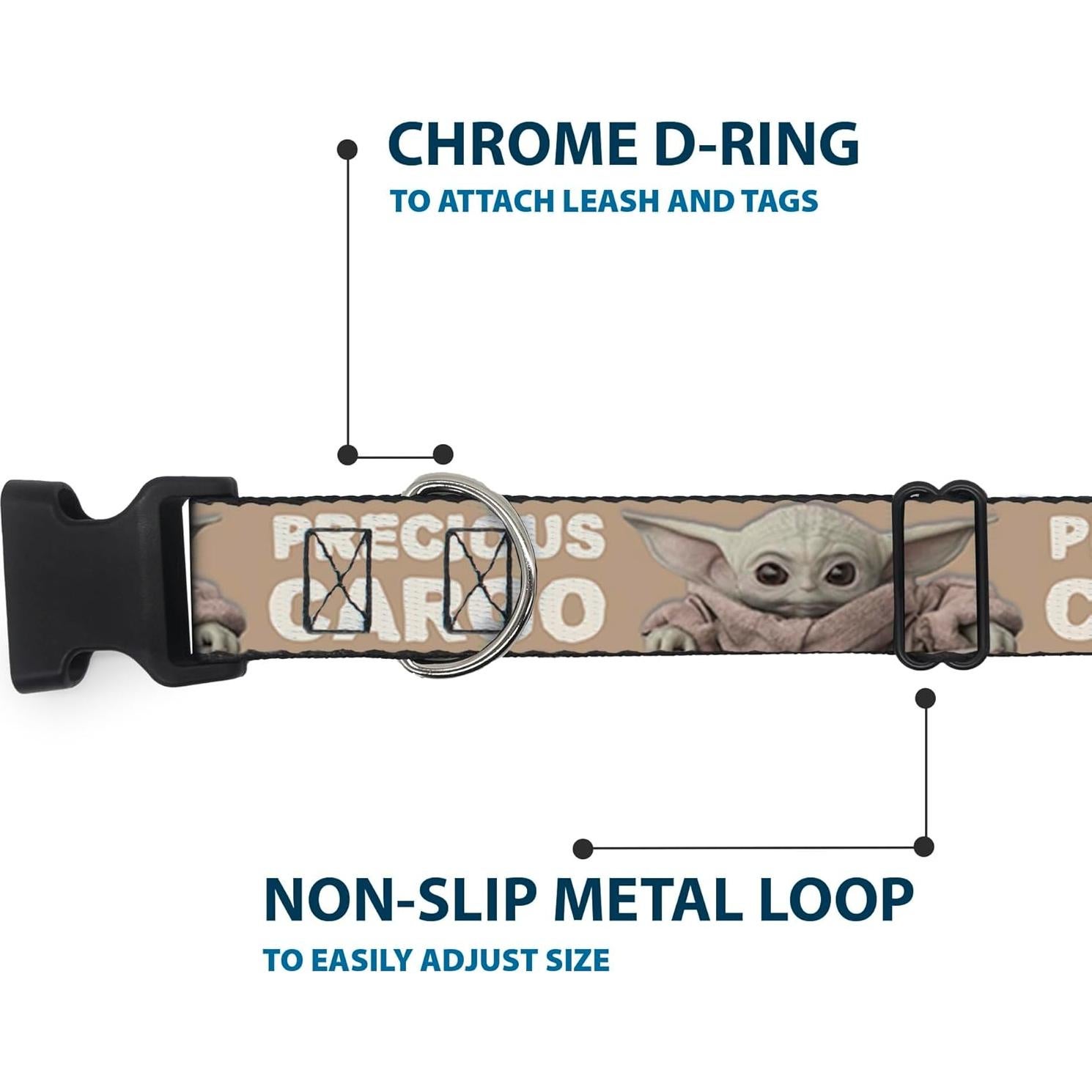 Collar para Perro Star Wars Buckle-Down 17.78-21.59 cm