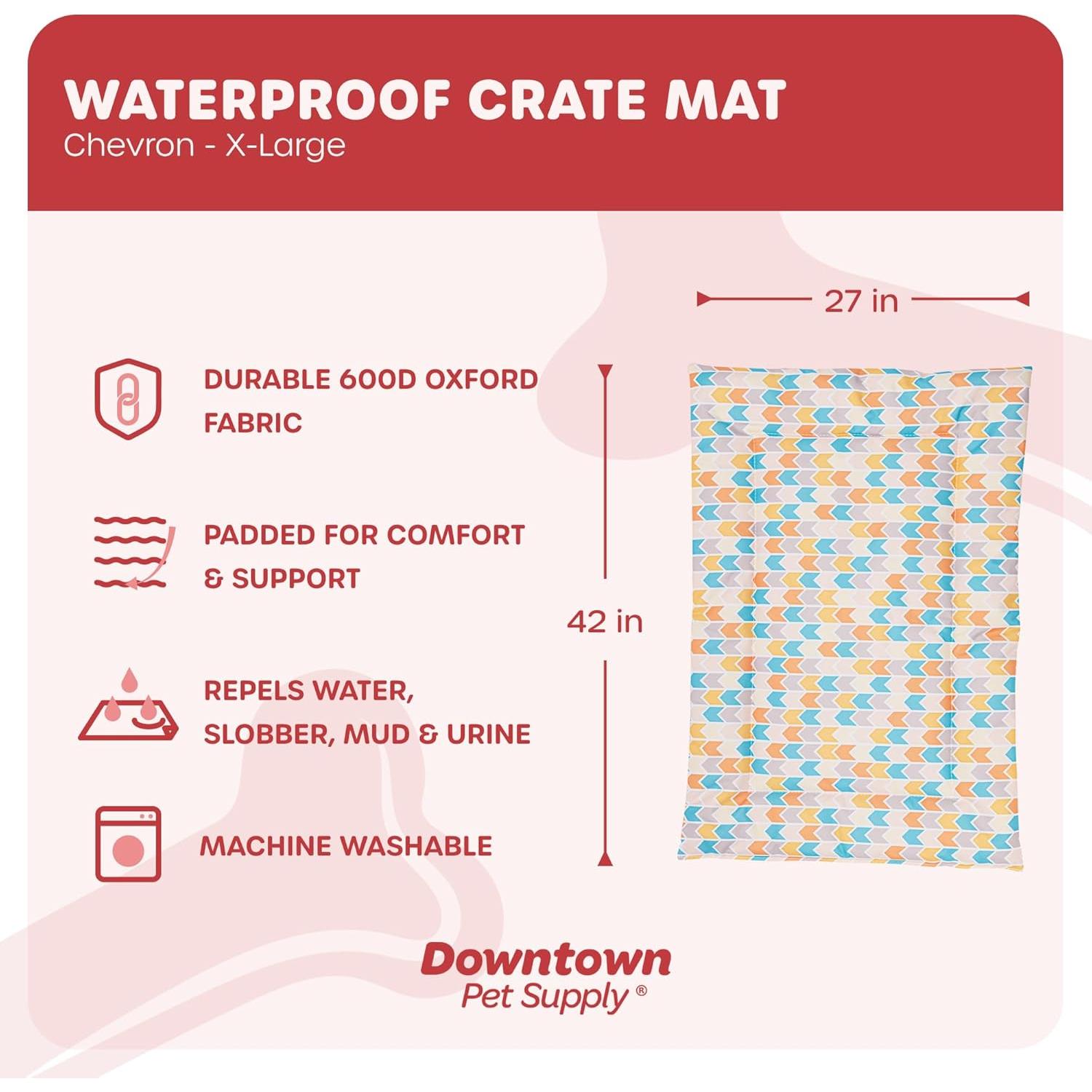 Almohadilla para jaula de perro Downtown Pet Supply XL 42x27cm