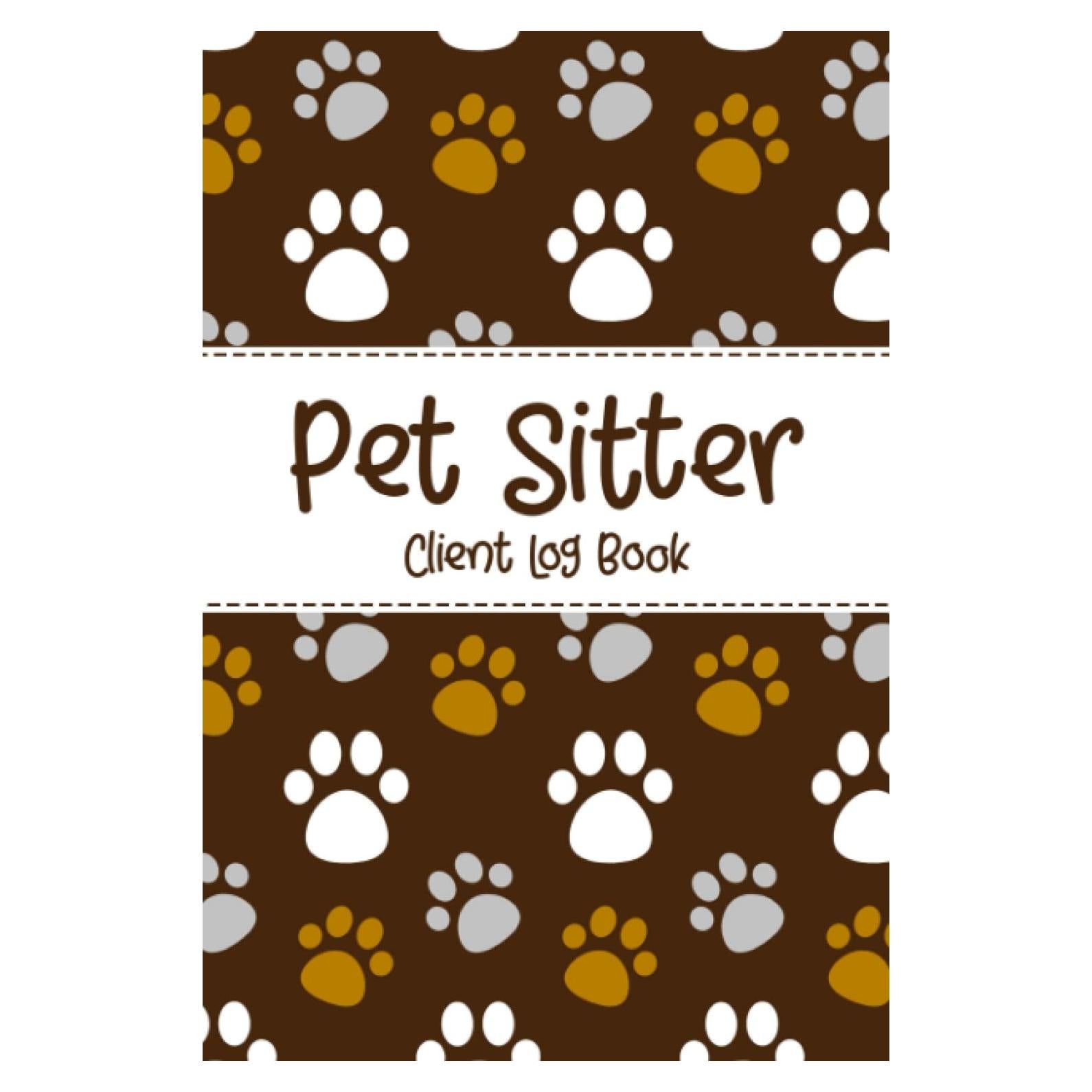 Cuaderno de Notas para Cuidadores de Mascotas - 117 Páginas