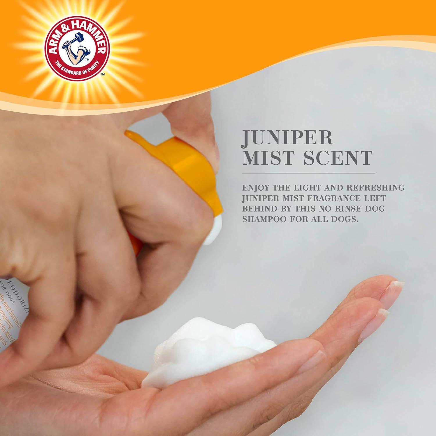 Champú Desodorante Sin Enjuague Arm & Hammer 236ml Perros