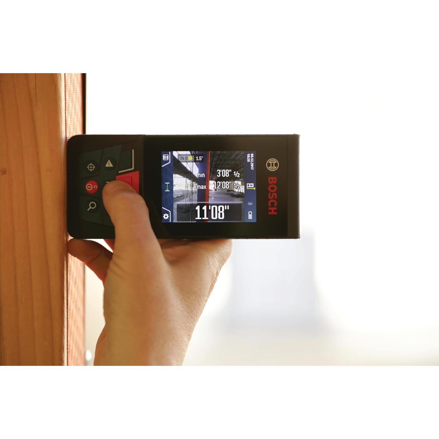 Medidor Láser Bosch GLM400CL 121.92 m Bluetooth y Batería