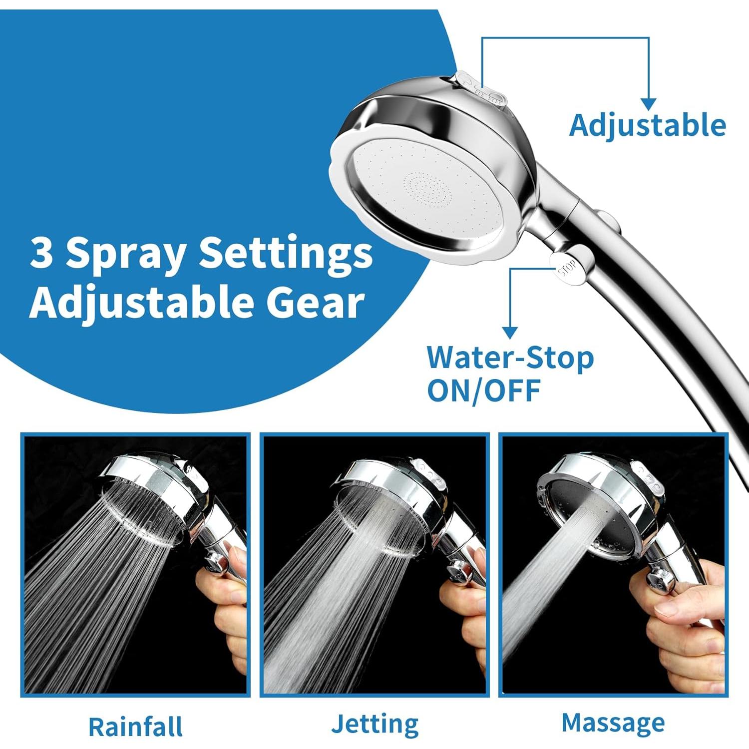 Rociador de Ducha para Perros Hibbent con Manguera 302.3 cm