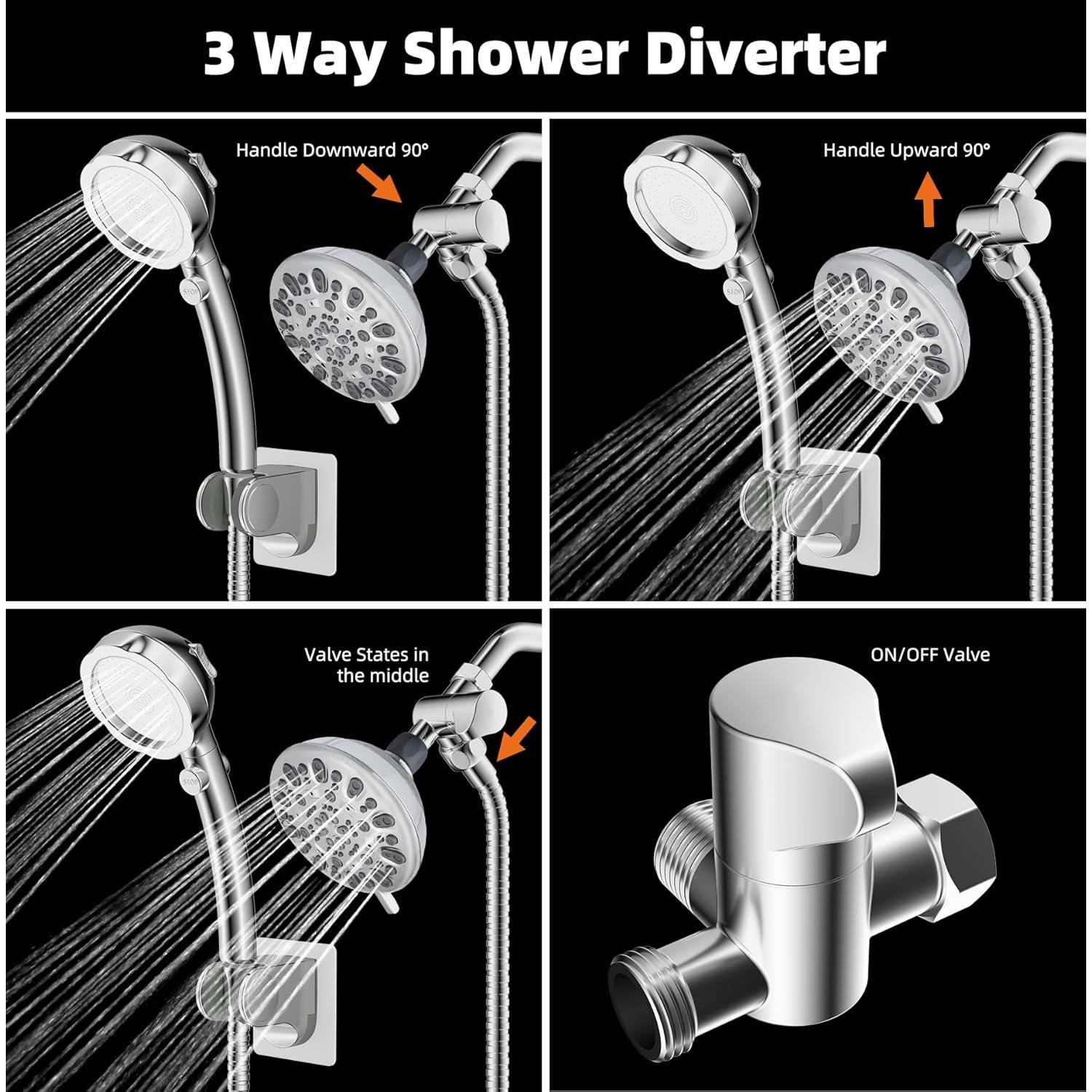 Rociador de Ducha para Perros Hibbent con Manguera 302.3 cm