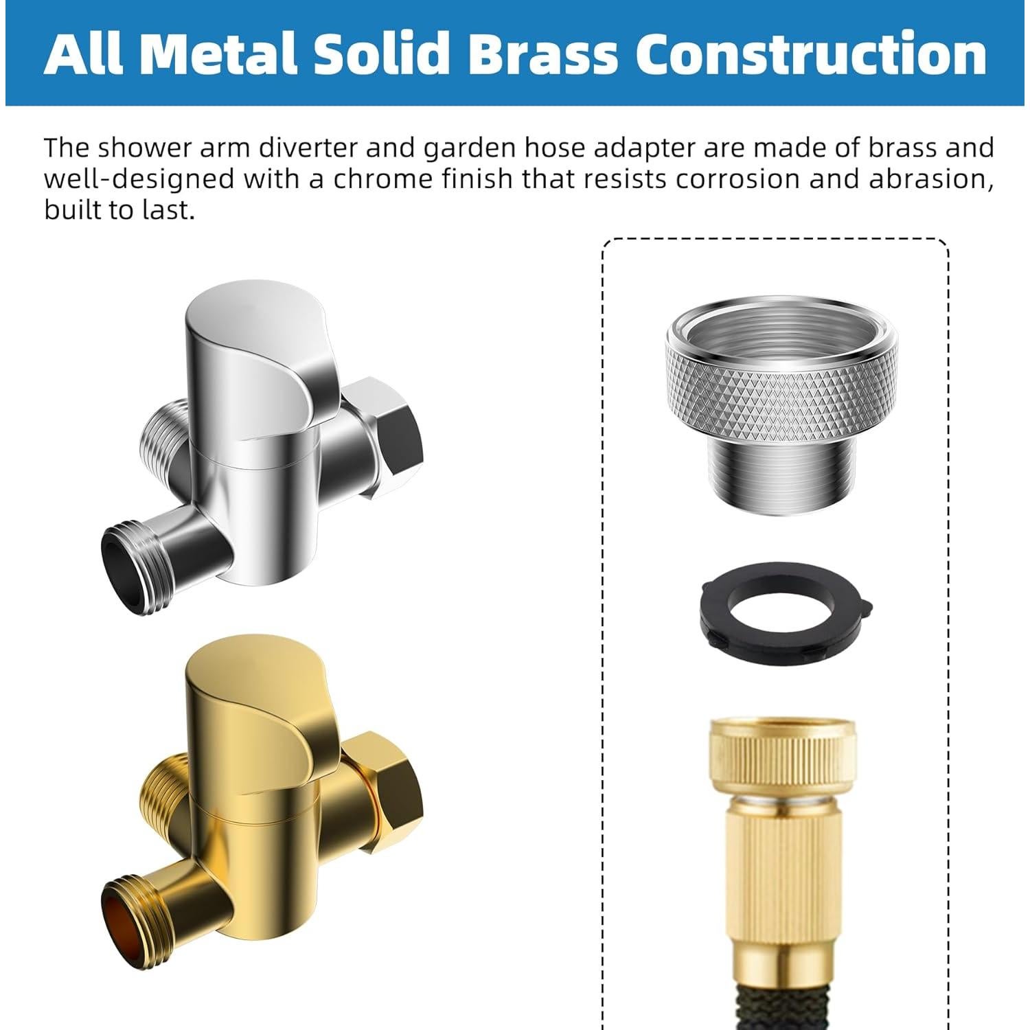 Rociador de Ducha para Perros Hibbent con Manguera 302.3 cm