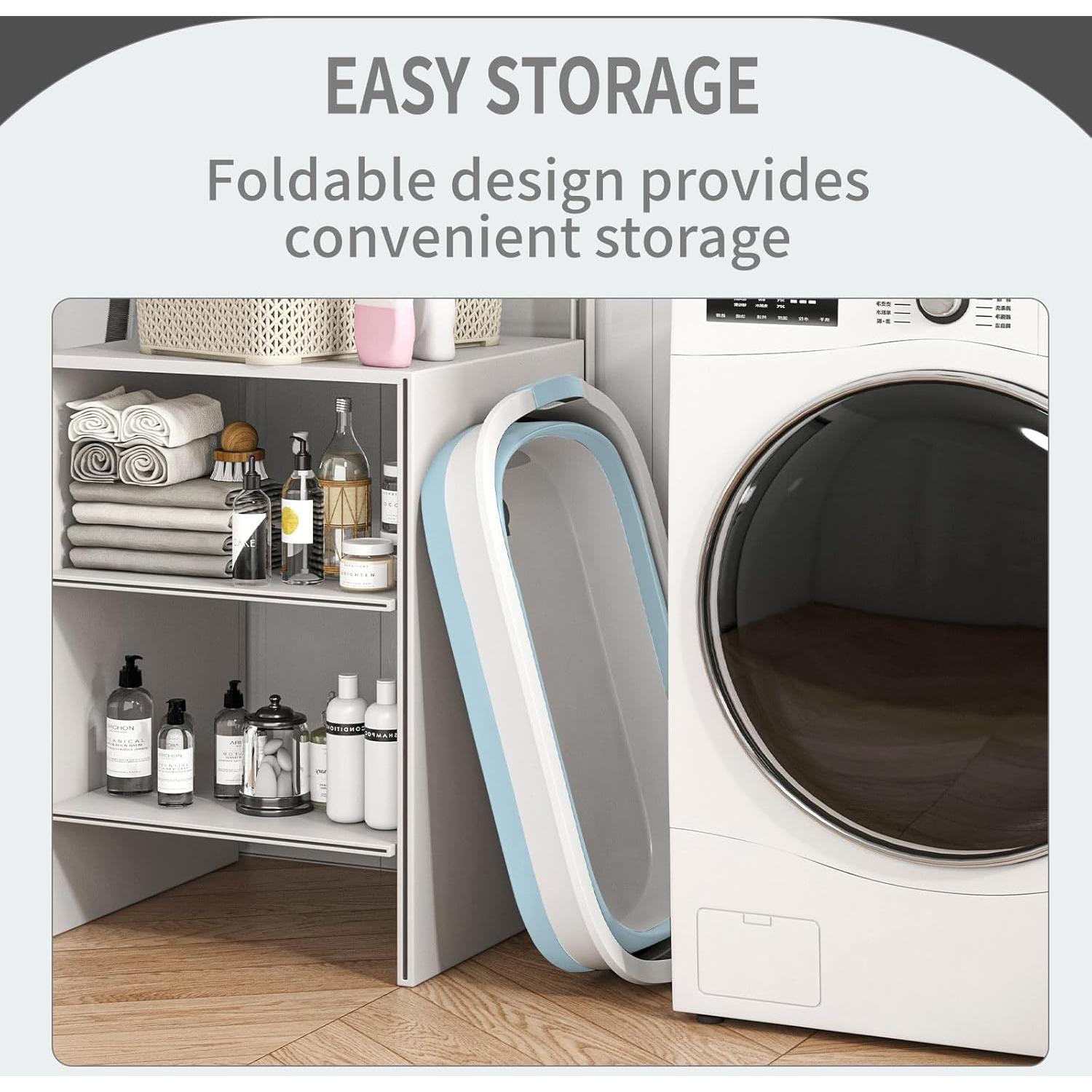 Bañera Plegable para Mascotas BREENHILL Azul 23L