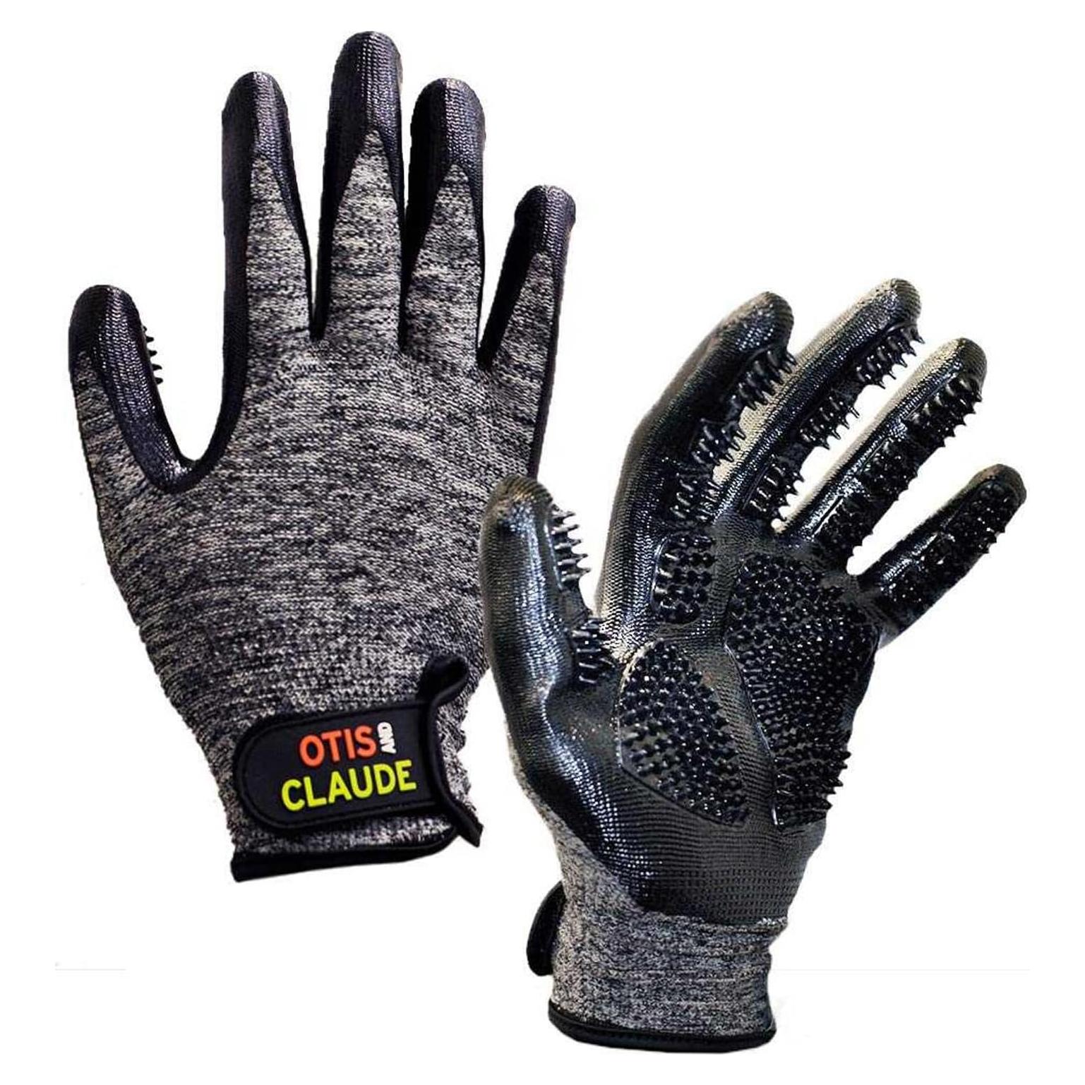 Guantes de Aseo para Mascotas Otis y Claude - Talla Única