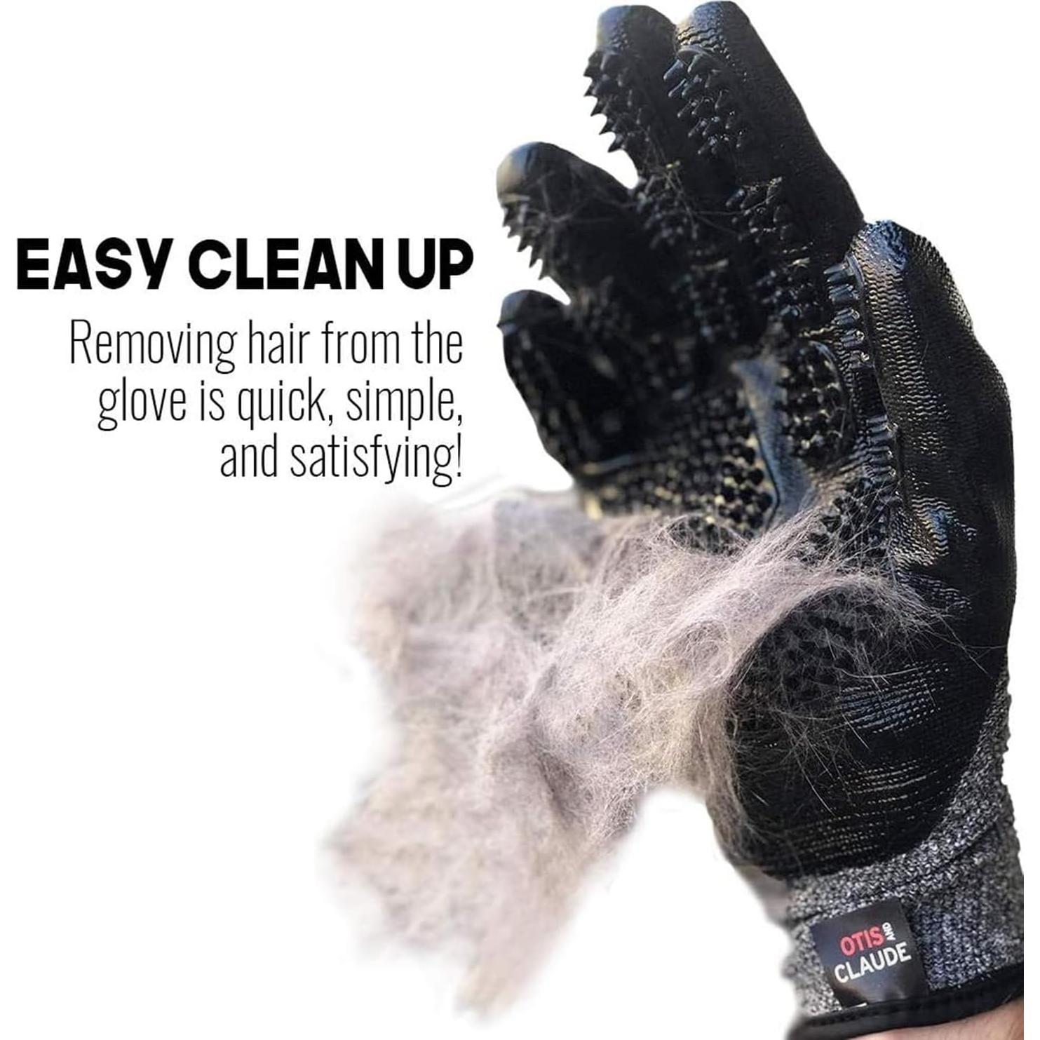 Guantes de Aseo para Mascotas Otis y Claude - Talla Única