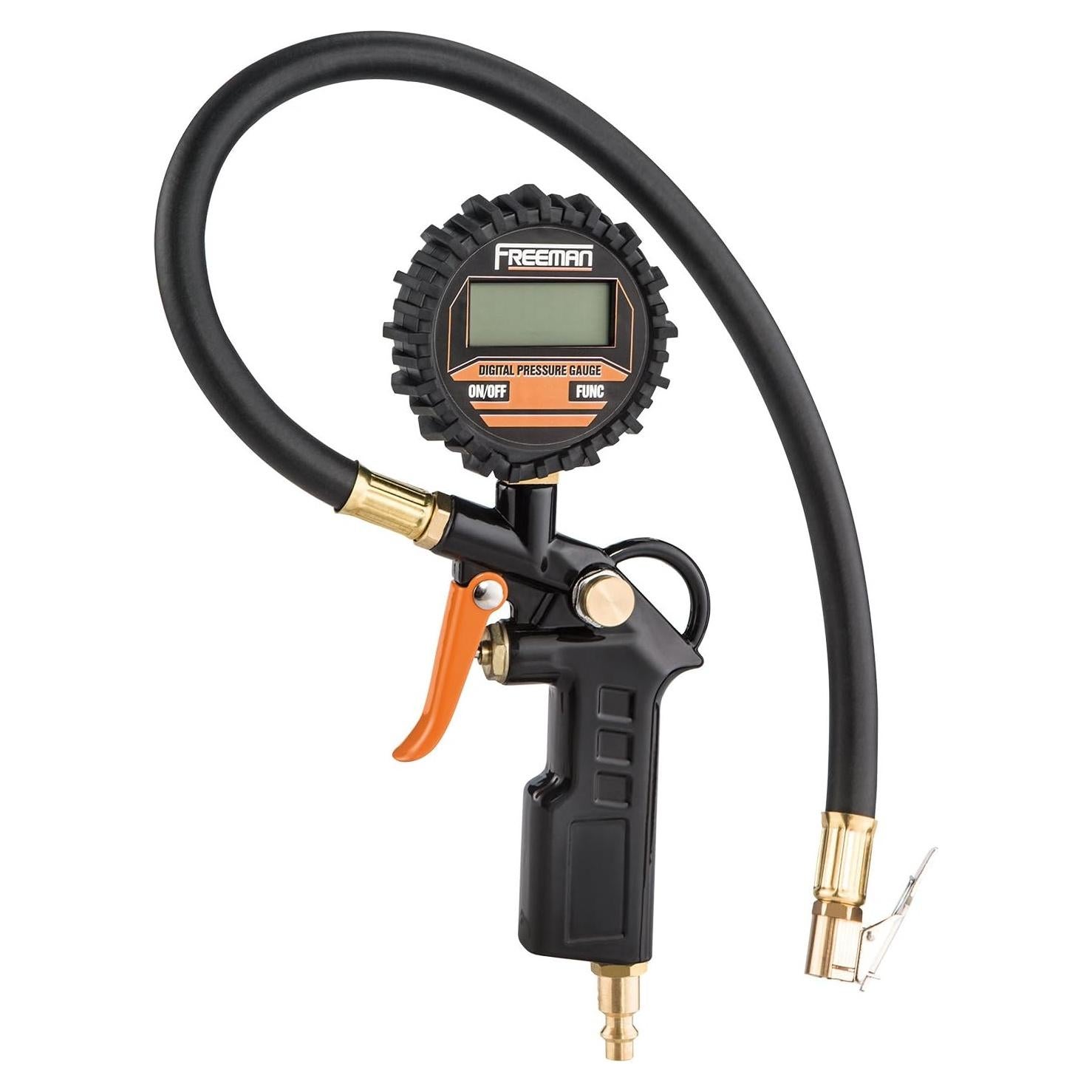 Inflador de Neumáticos Digital Freeman FATDTI con Manómetro