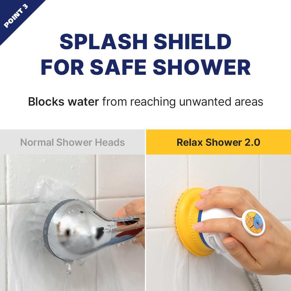 Cepillo de Aseo para Mascotas BMSMILE con Ducha y Masaje