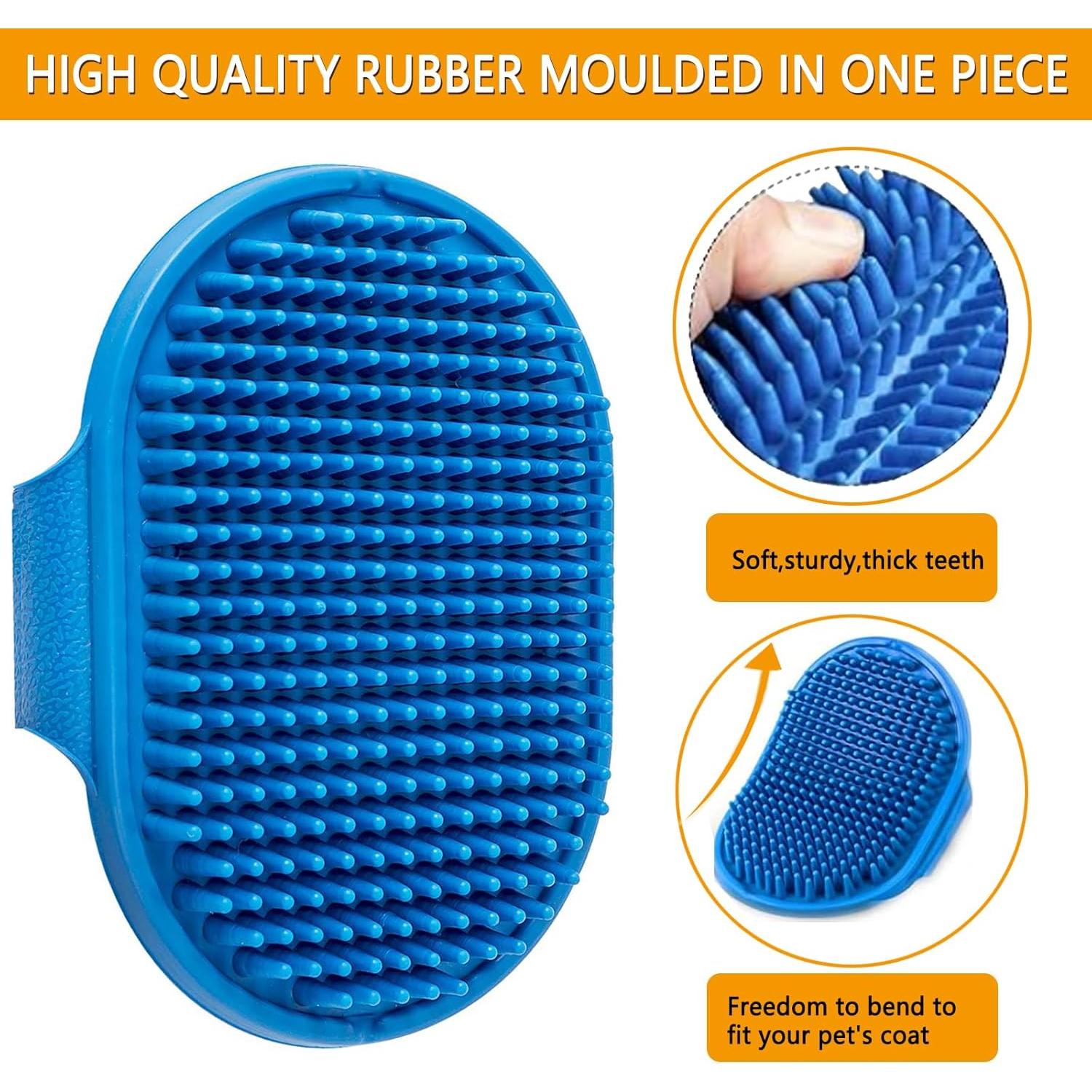 Cepillo de Aseo para Perros ROPO con Mango Ajustable 2pcs