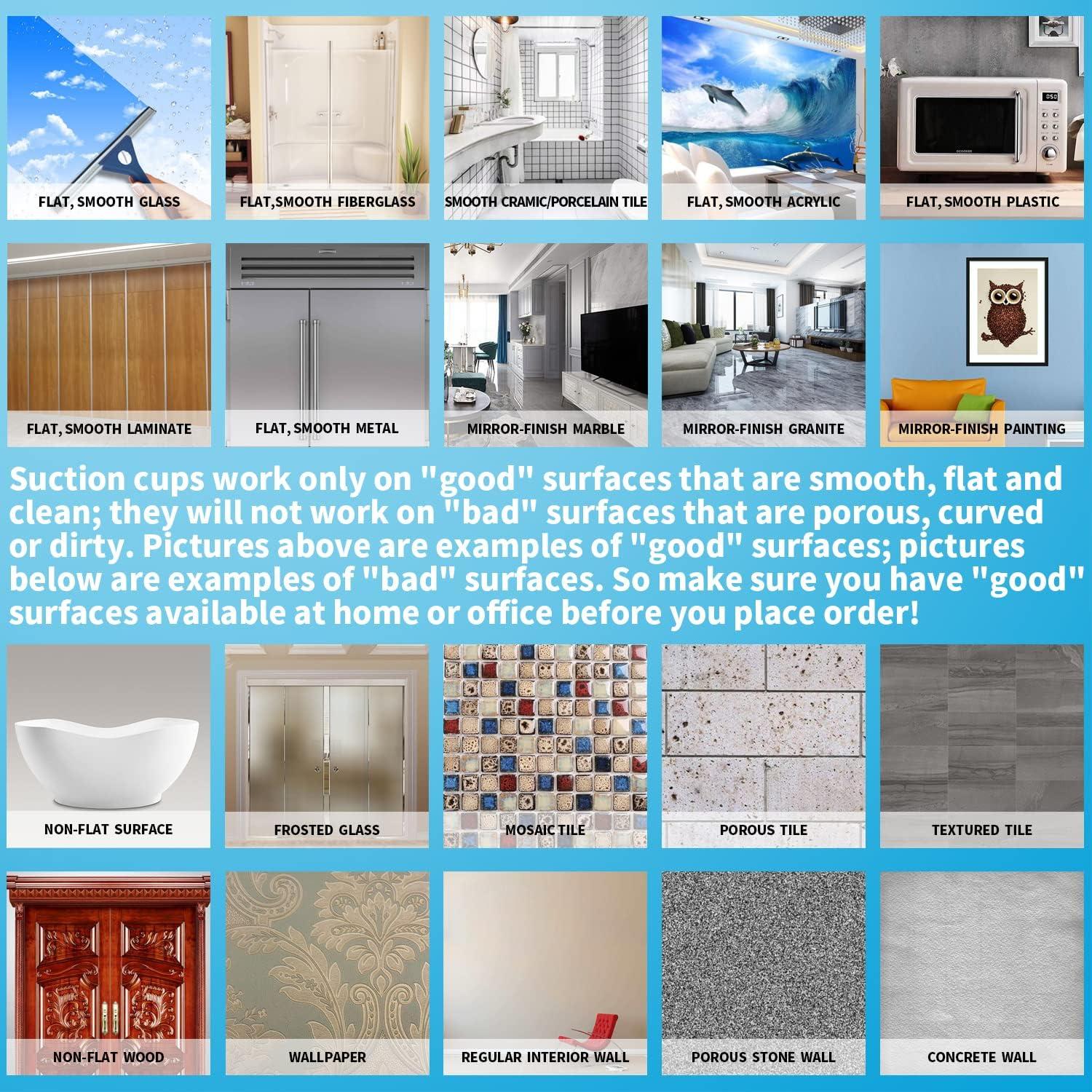 Correa de Baño para Perros WEYASIU con Ventosa Fuerte