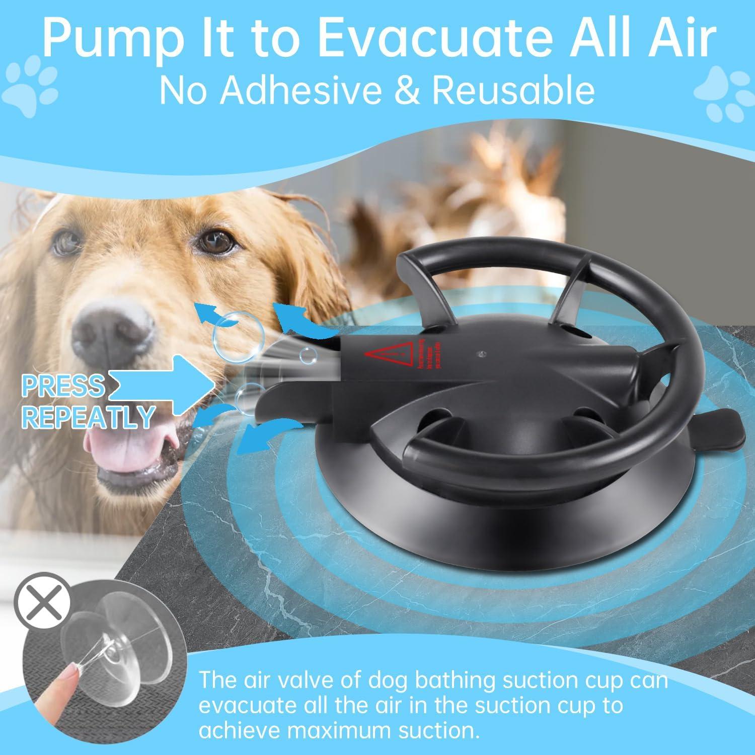 HLOGREE Ventosa de Baño para Perros Grandes hasta 118 kg