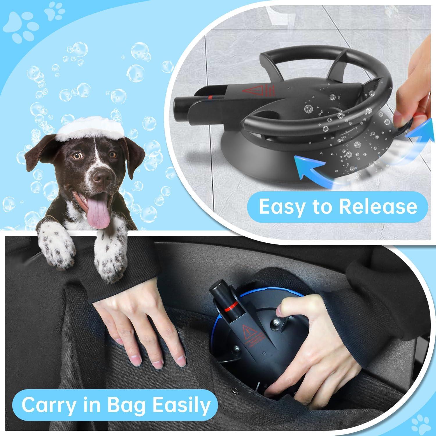 HLOGREE Ventosa de Baño para Perros Grandes hasta 118 kg