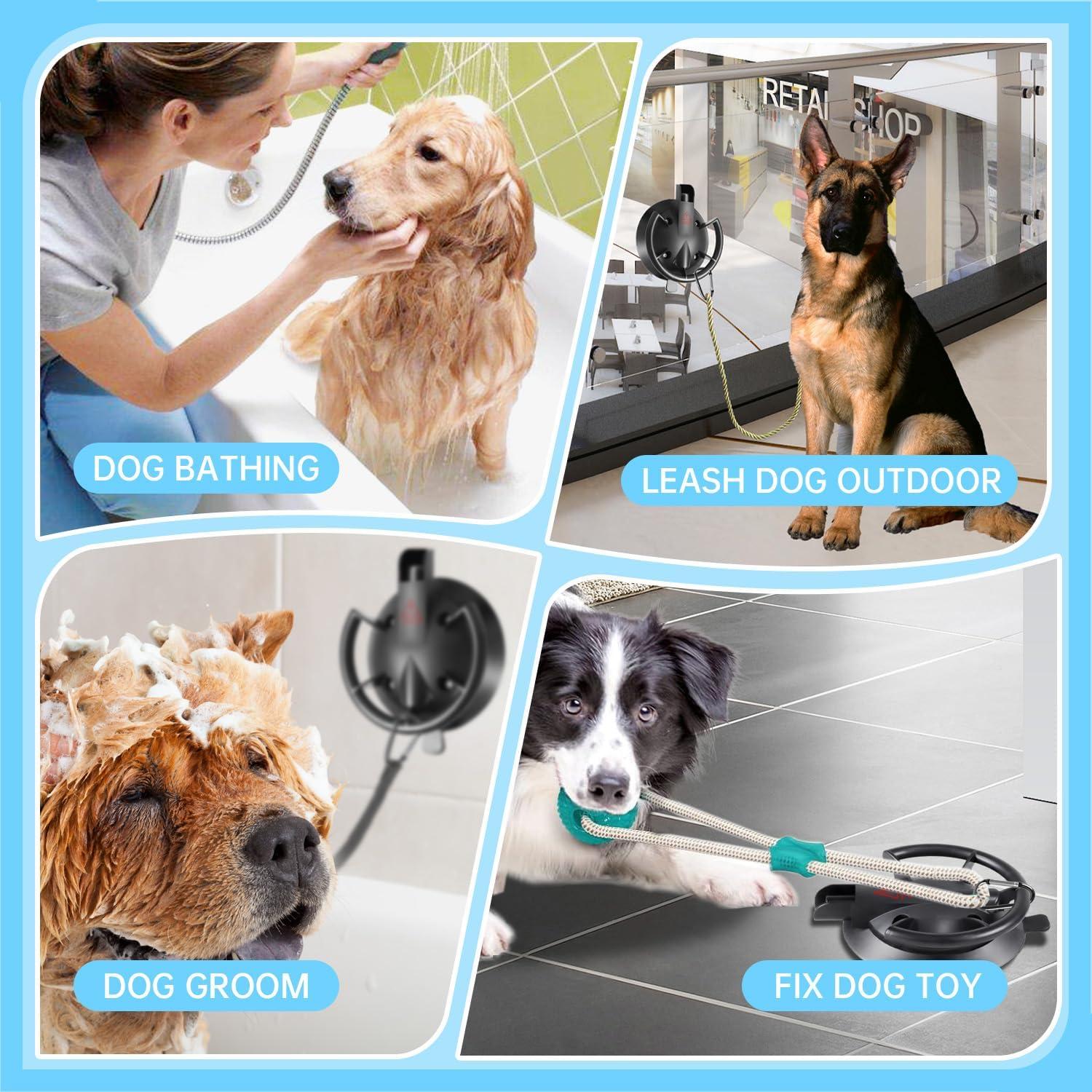 HLOGREE Ventosa de Baño para Perros Grandes hasta 118 kg