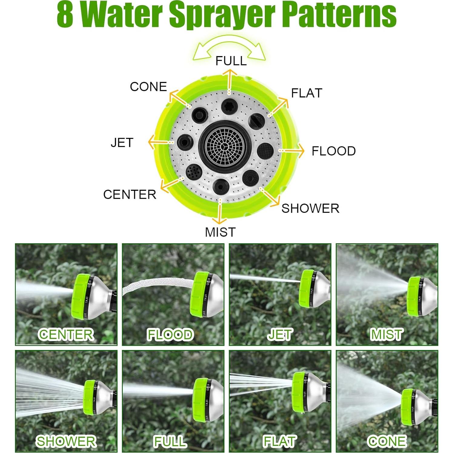 Kit de Baño para Perros YCCOKJJ con Boquilla 8-en-1 y Jabón